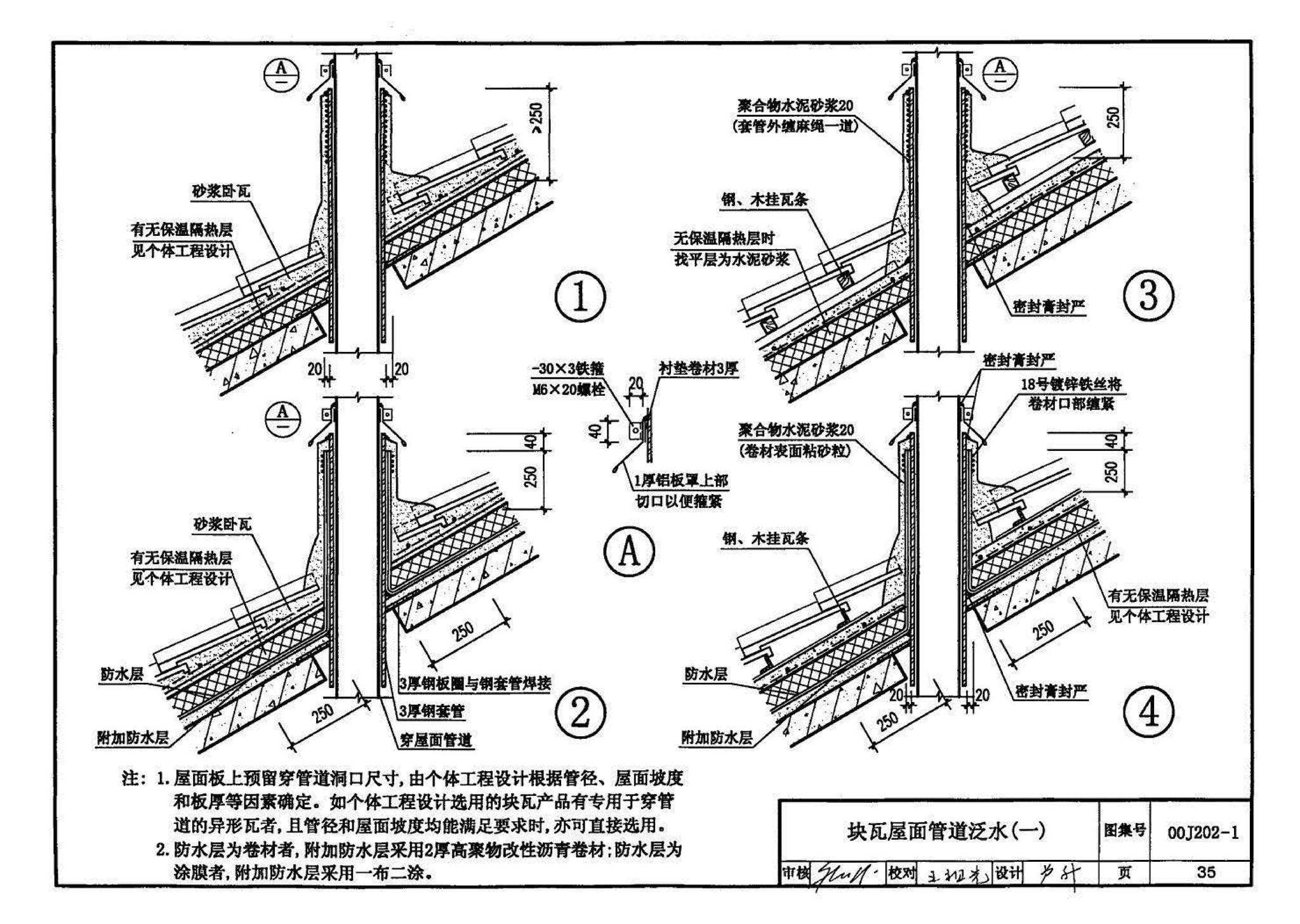 00J202-1、00(03)J202-1--坡屋面建筑构造（一）（含2003年局部修改版）