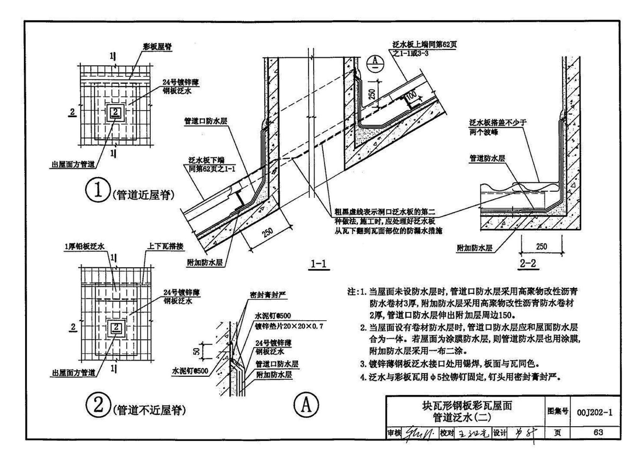 00J202-1、00(03)J202-1--坡屋面建筑构造（一）（含2003年局部修改版）