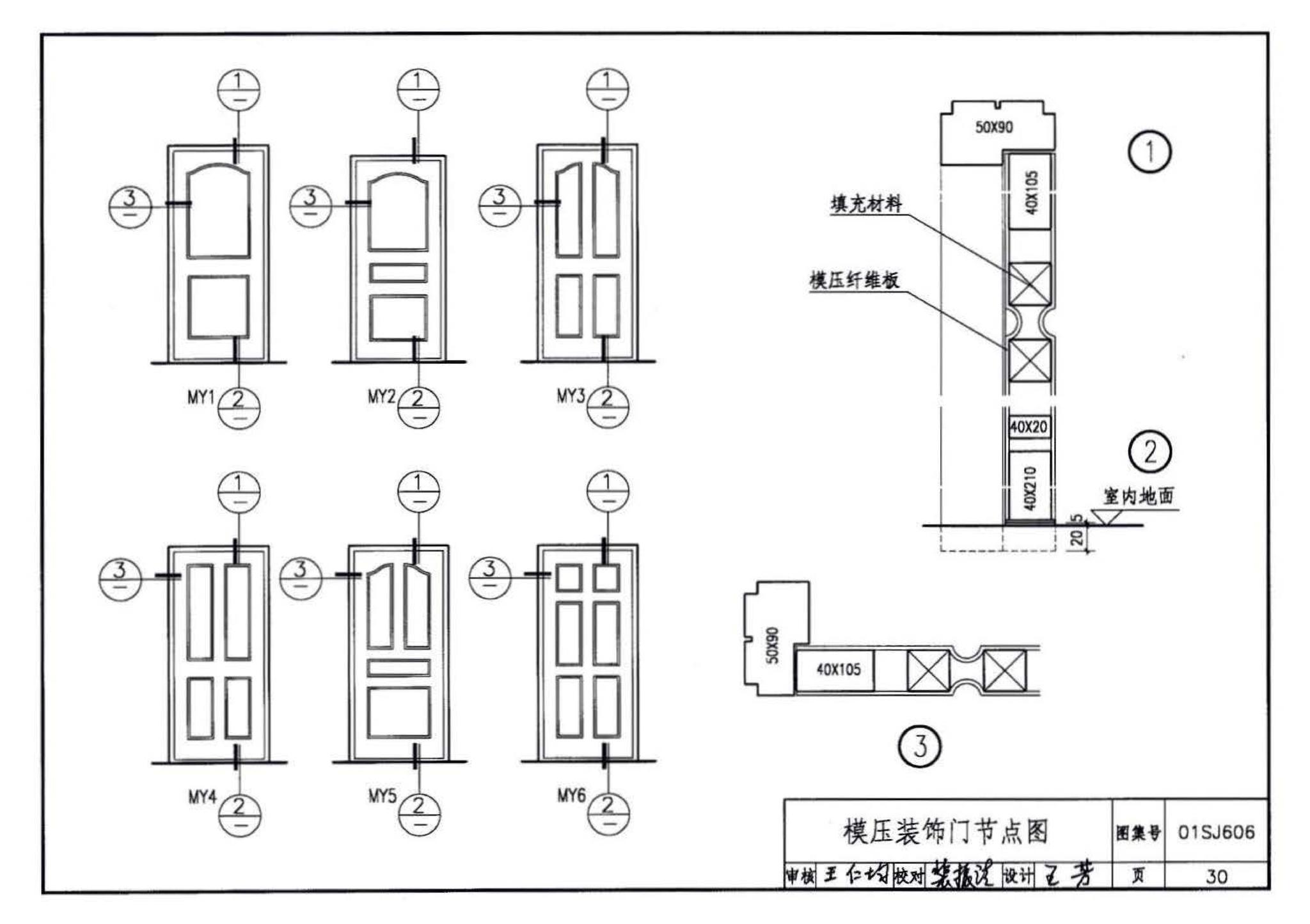 01SJ606--住宅门