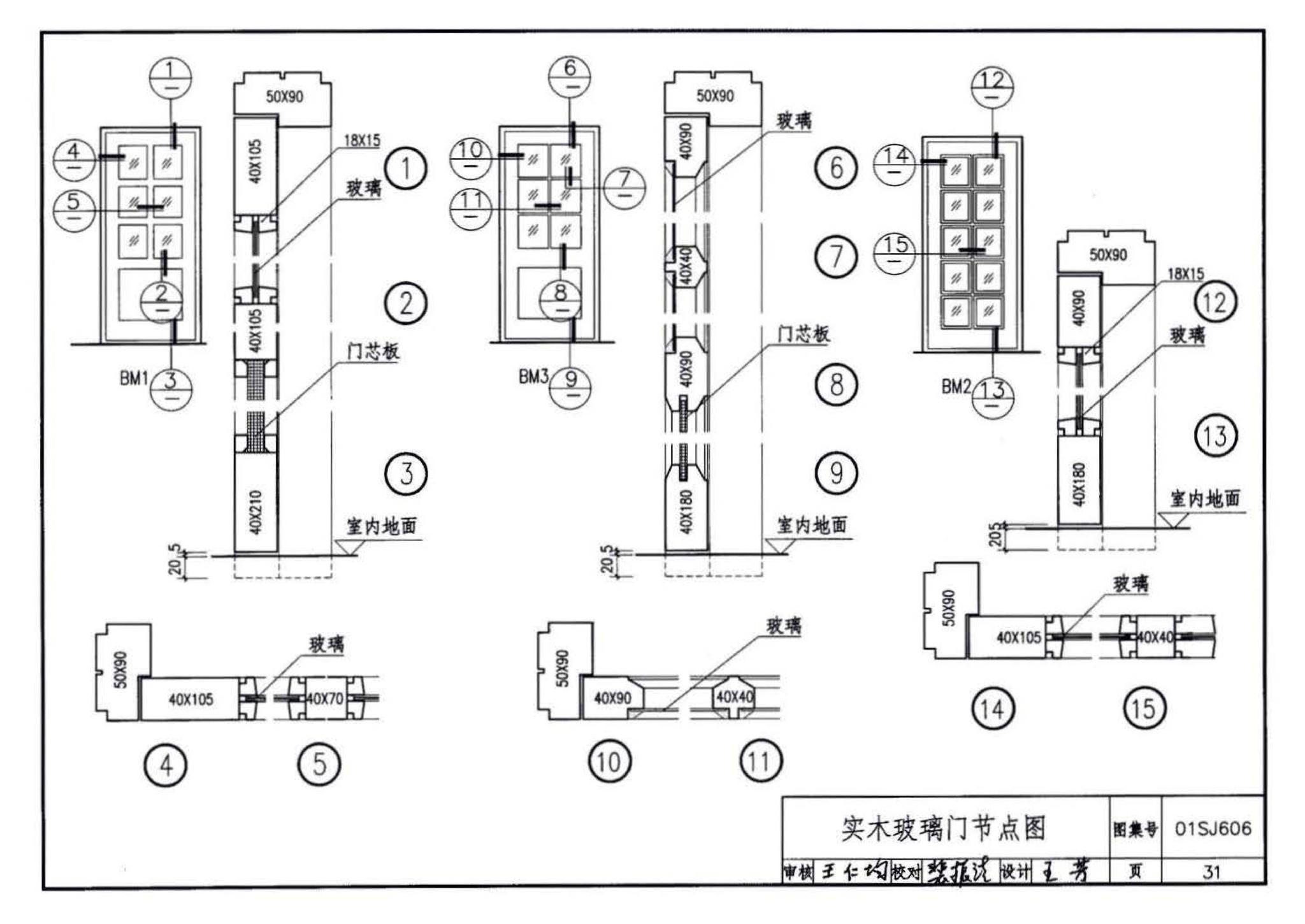 01SJ606--住宅门