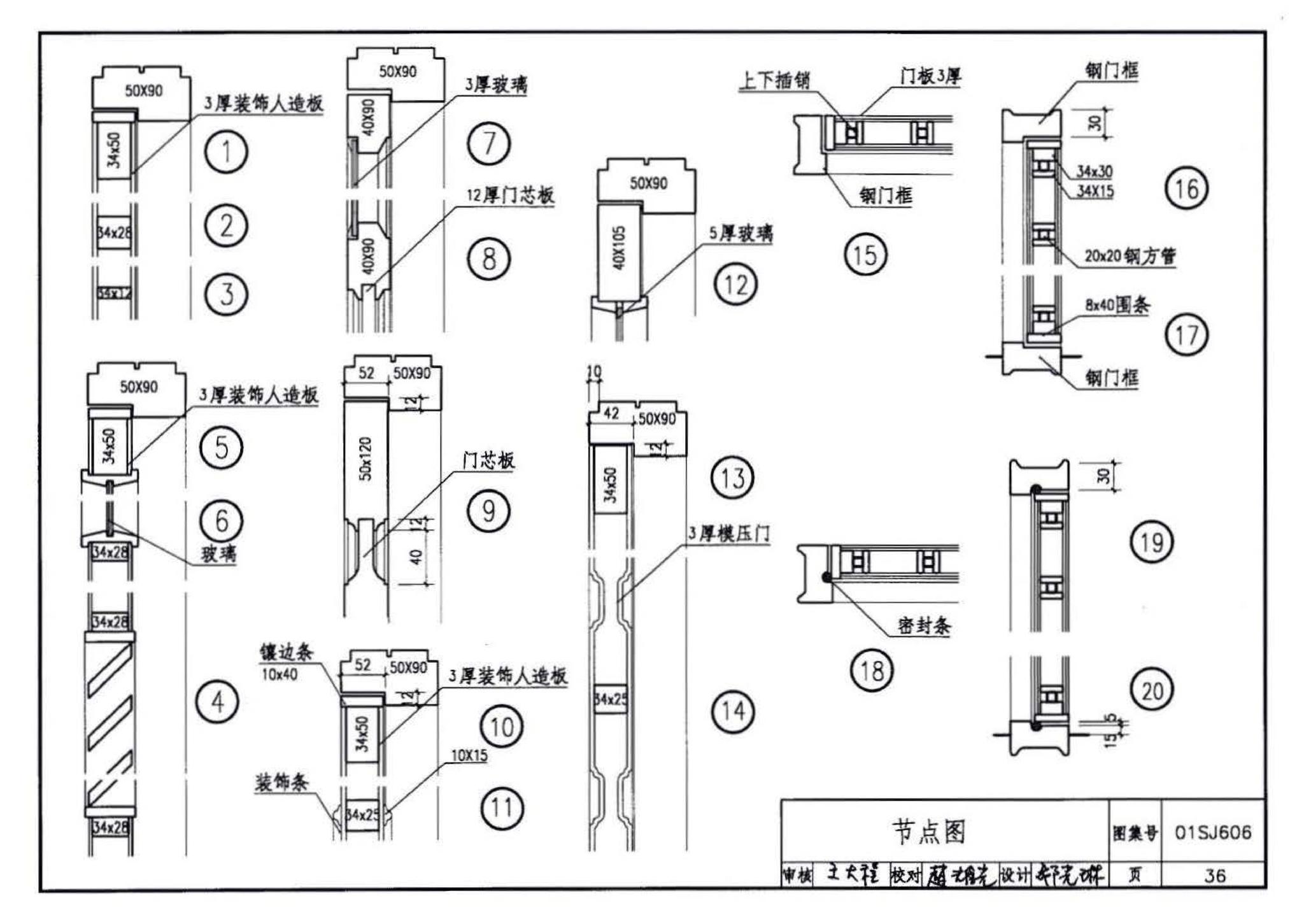 01SJ606--住宅门