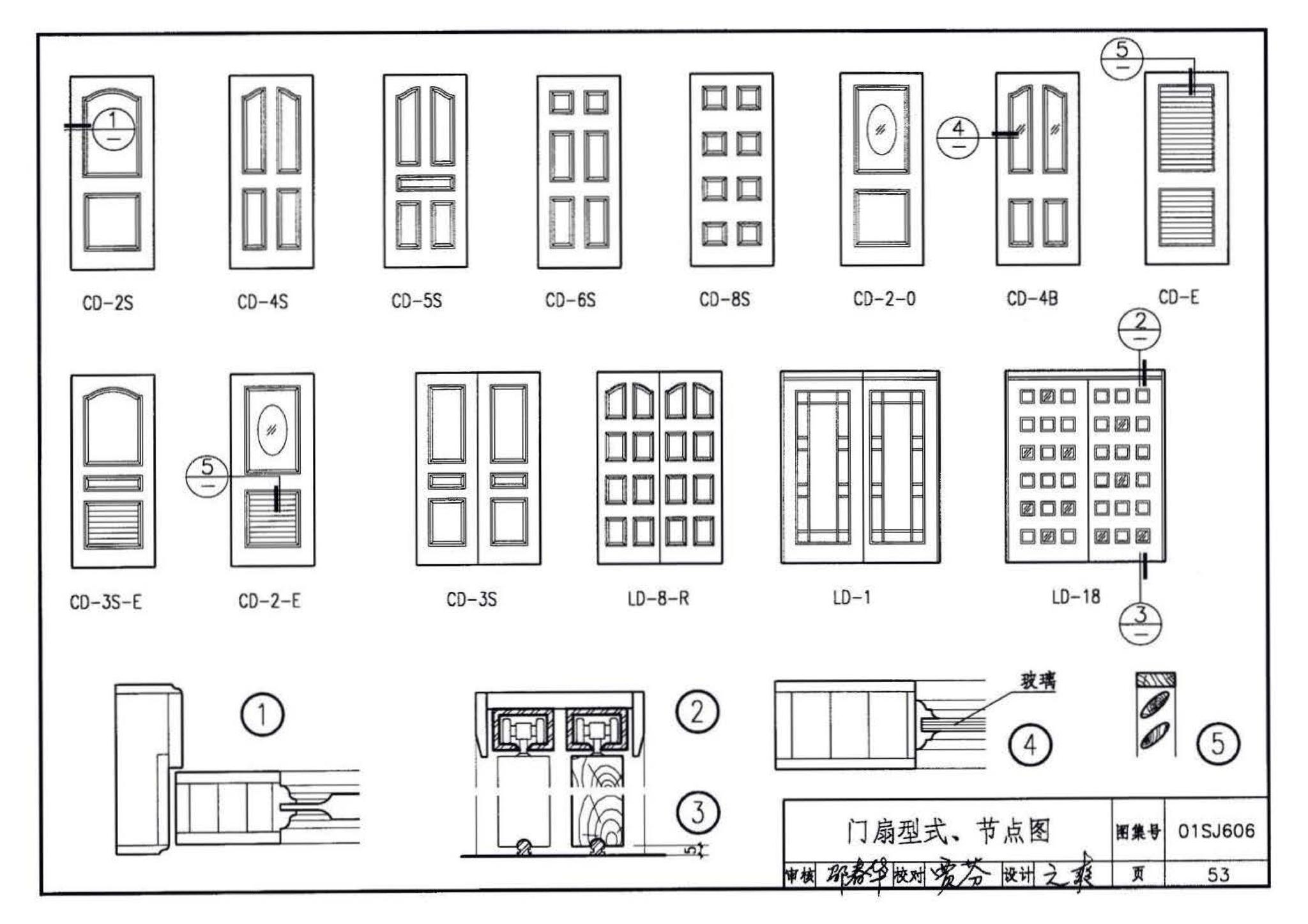 01SJ606--住宅门