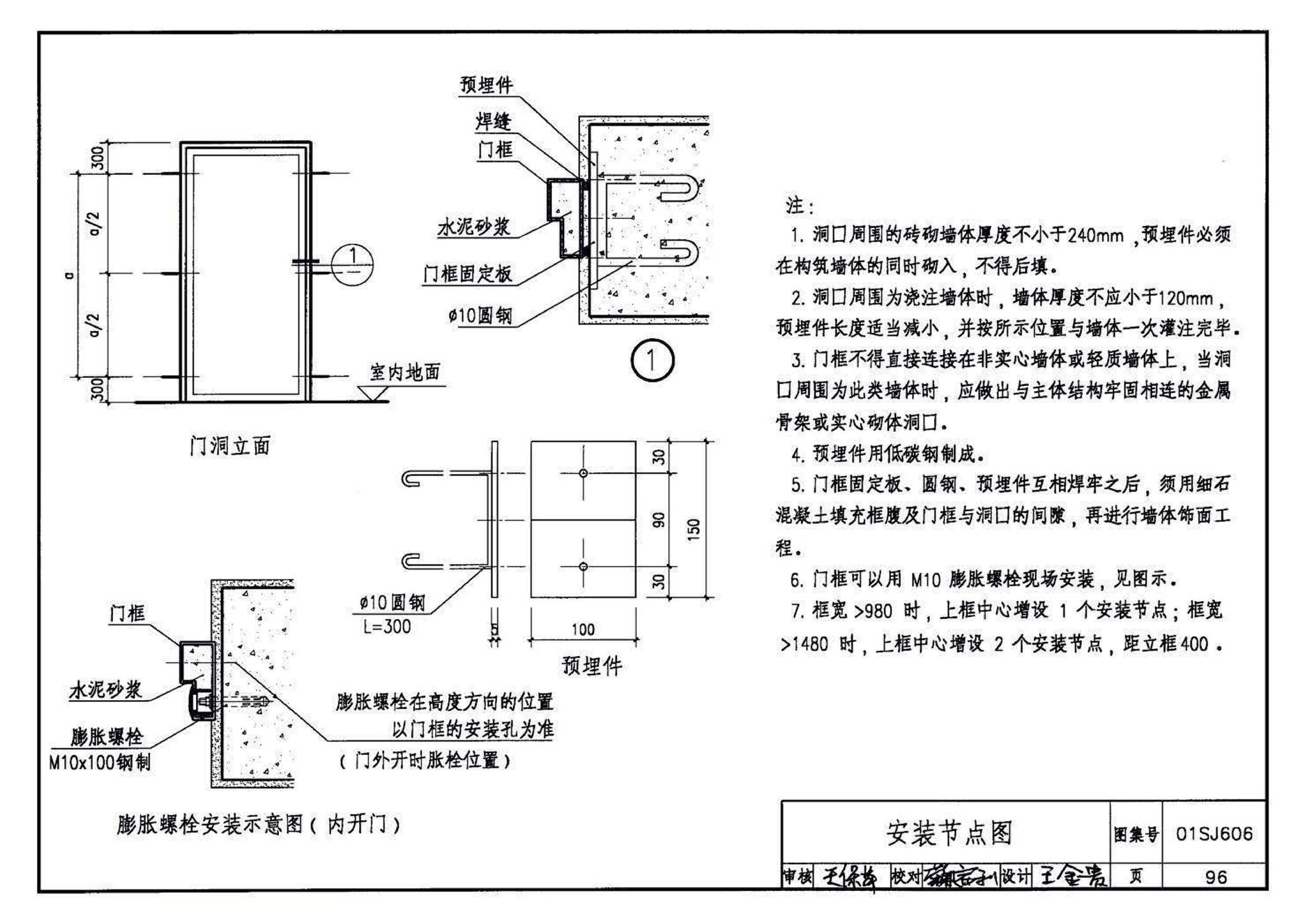 01SJ606--住宅门