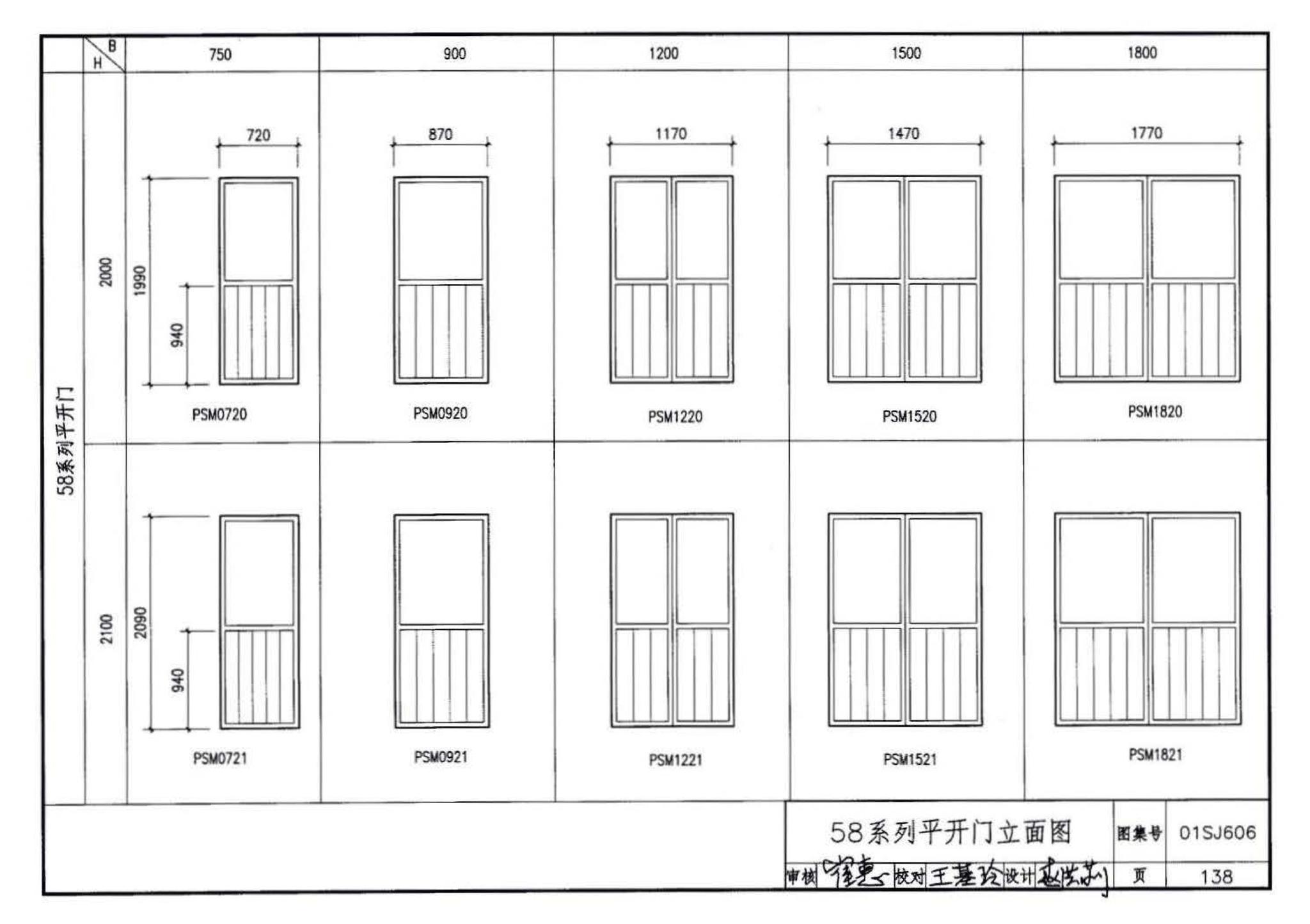 01SJ606--住宅门