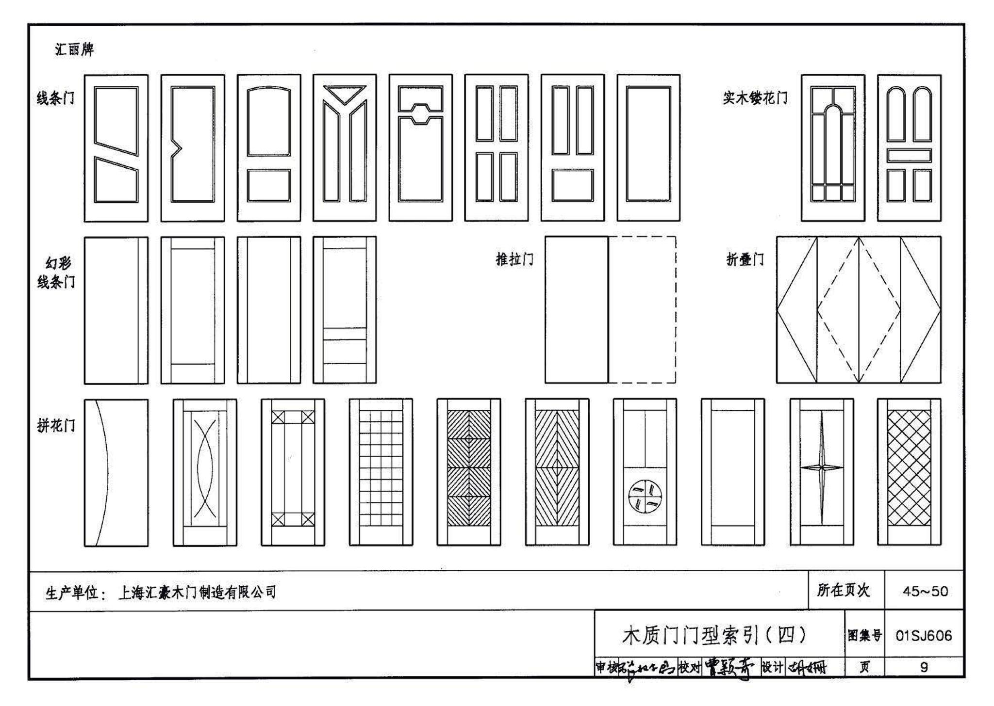 01SJ606--住宅门