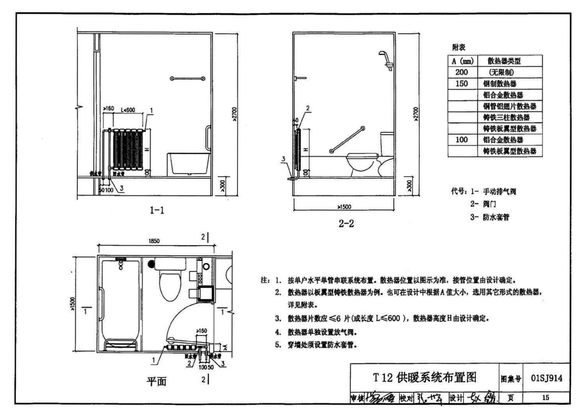 01SJ914--住宅卫生间