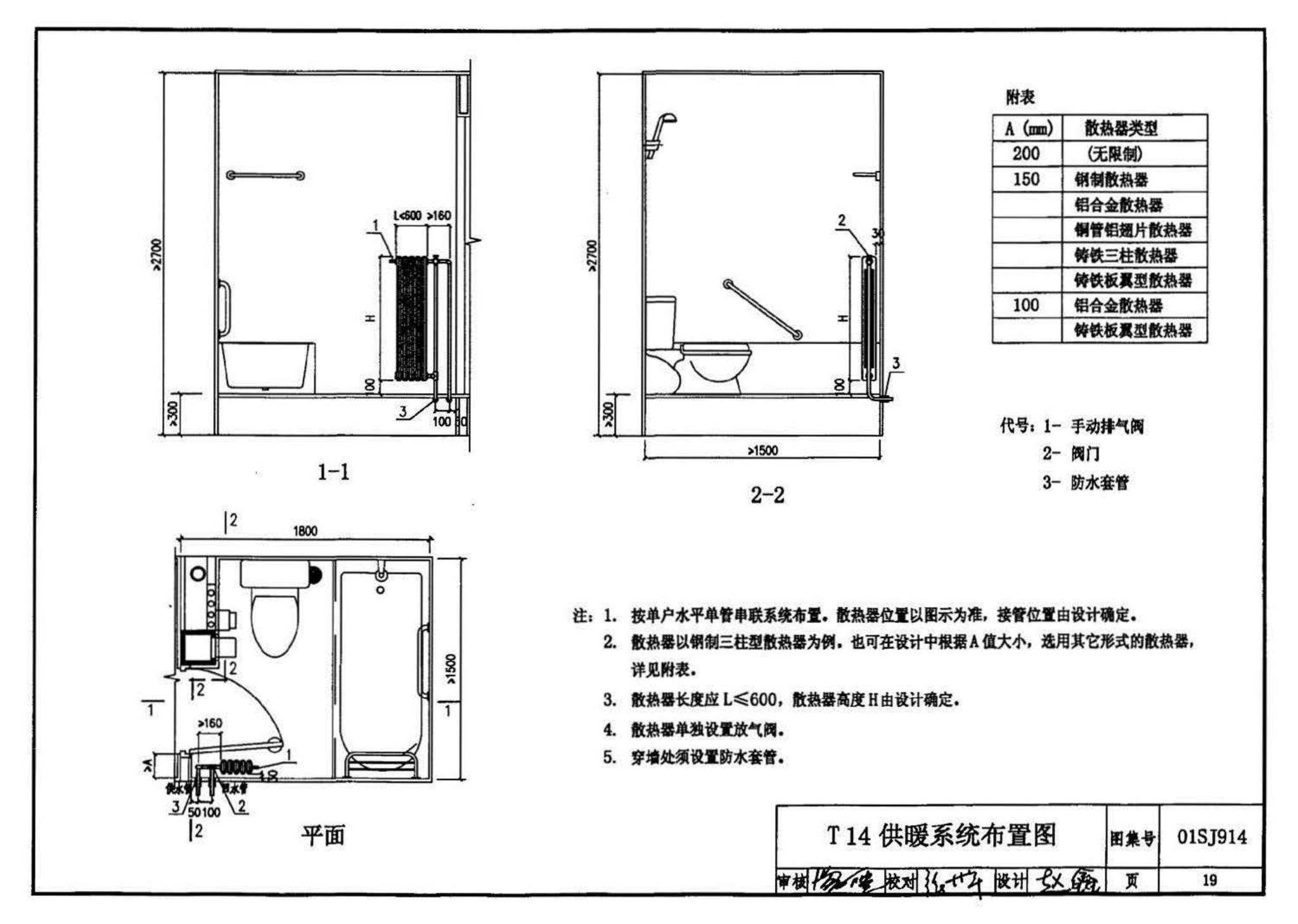 01SJ914--住宅卫生间