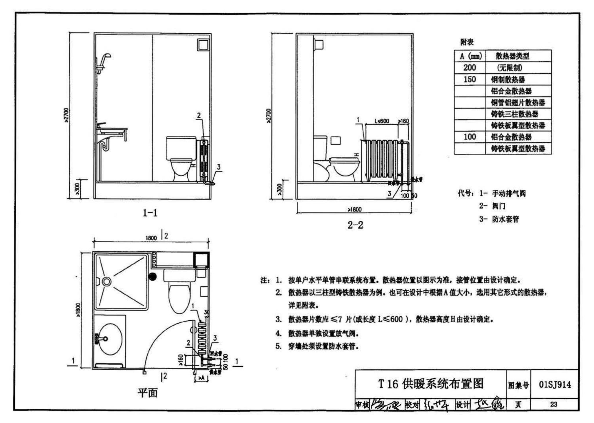 01SJ914--住宅卫生间