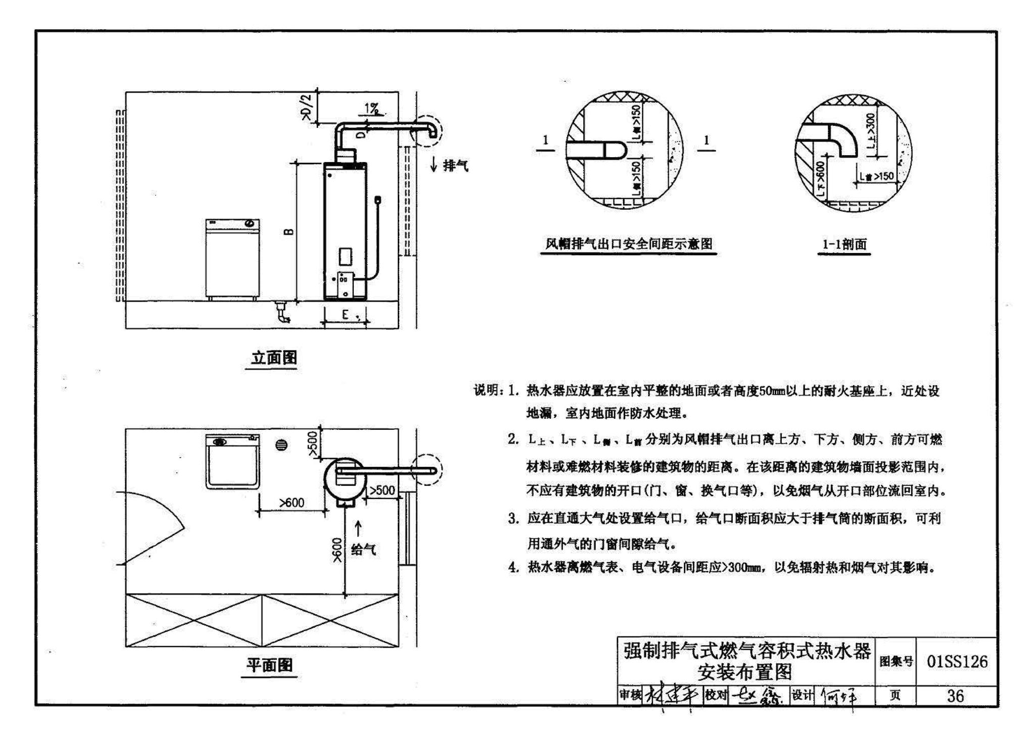 01SS126--住宅用热水器选用及安装