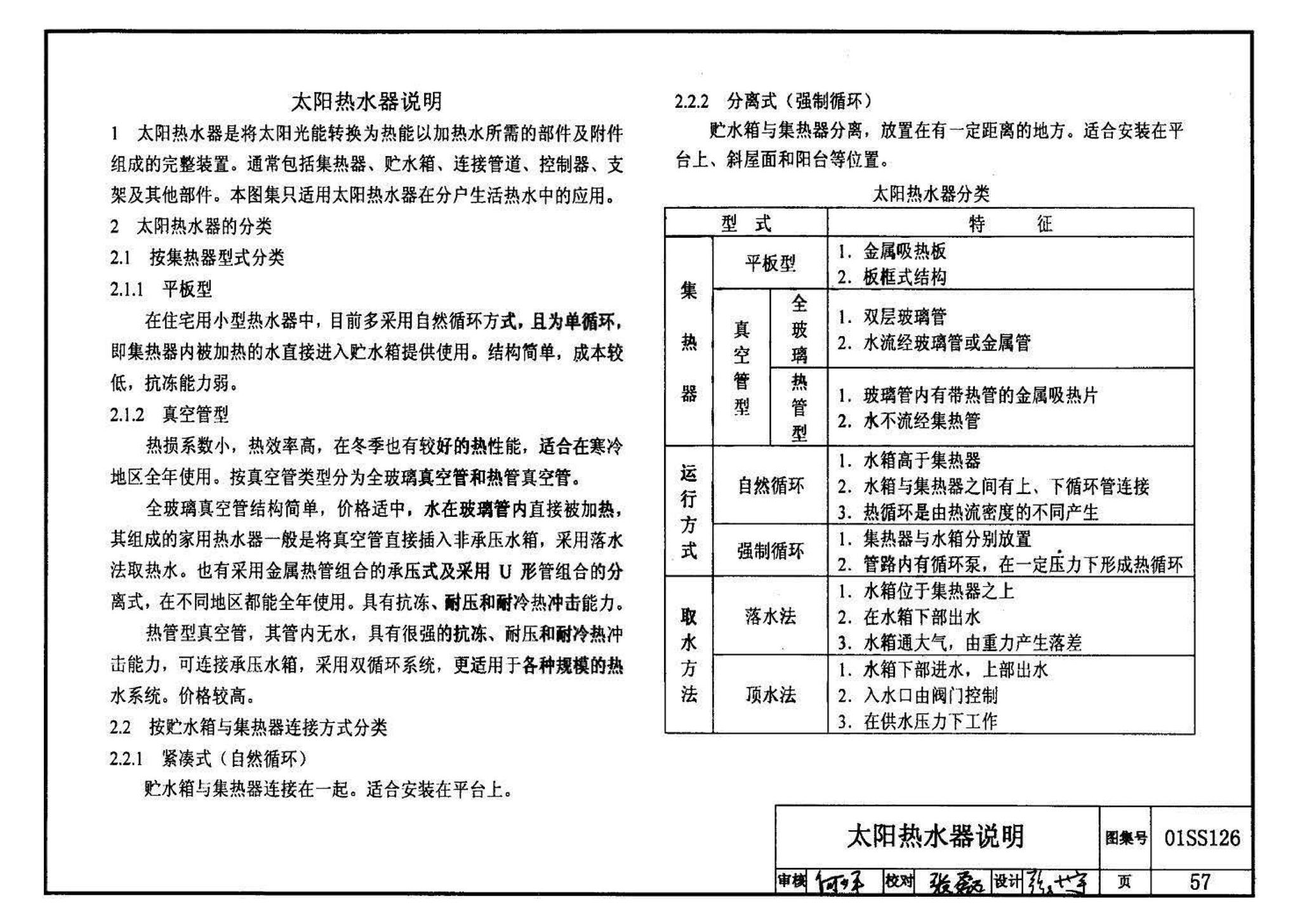 01SS126--住宅用热水器选用及安装