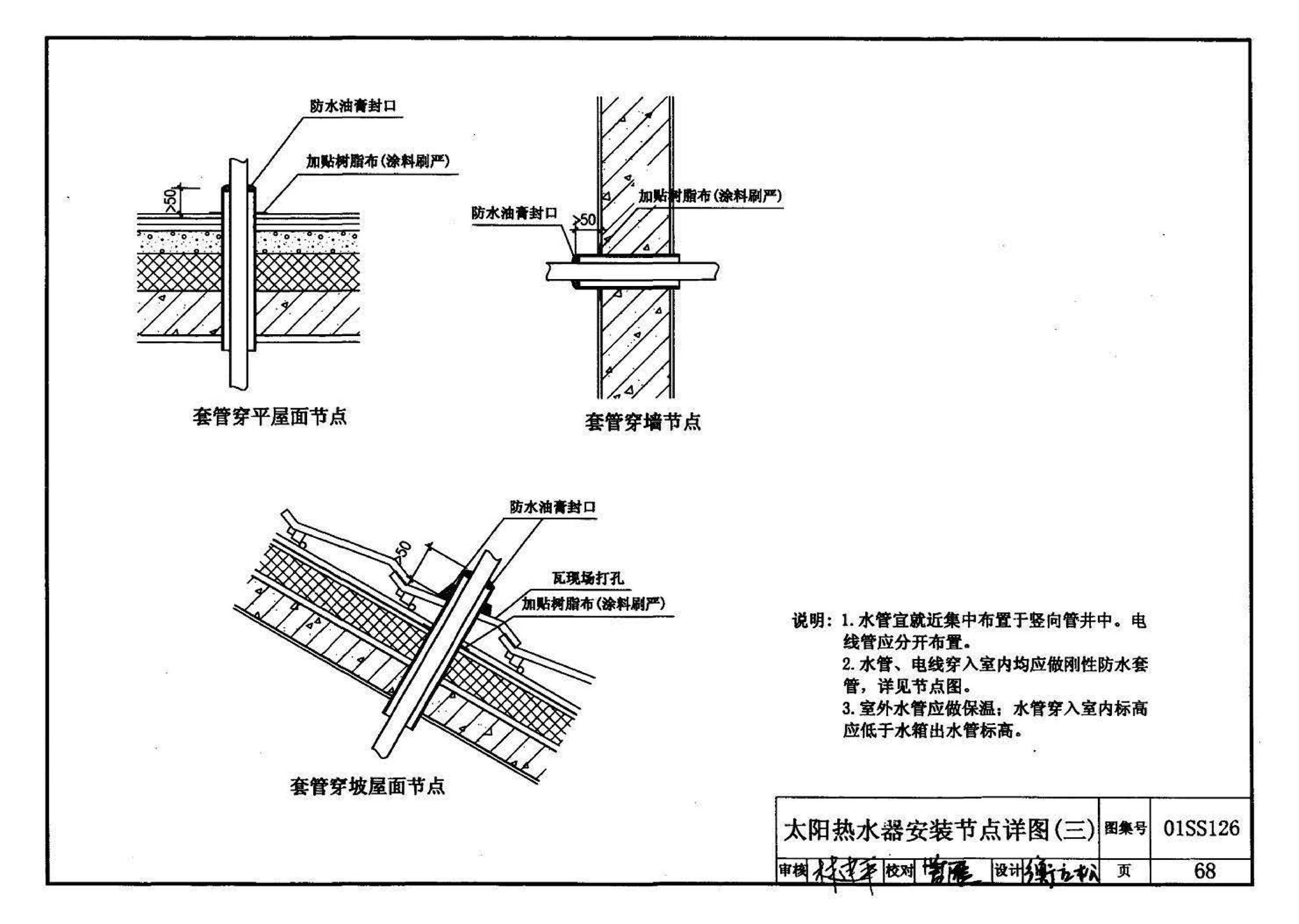 01SS126--住宅用热水器选用及安装