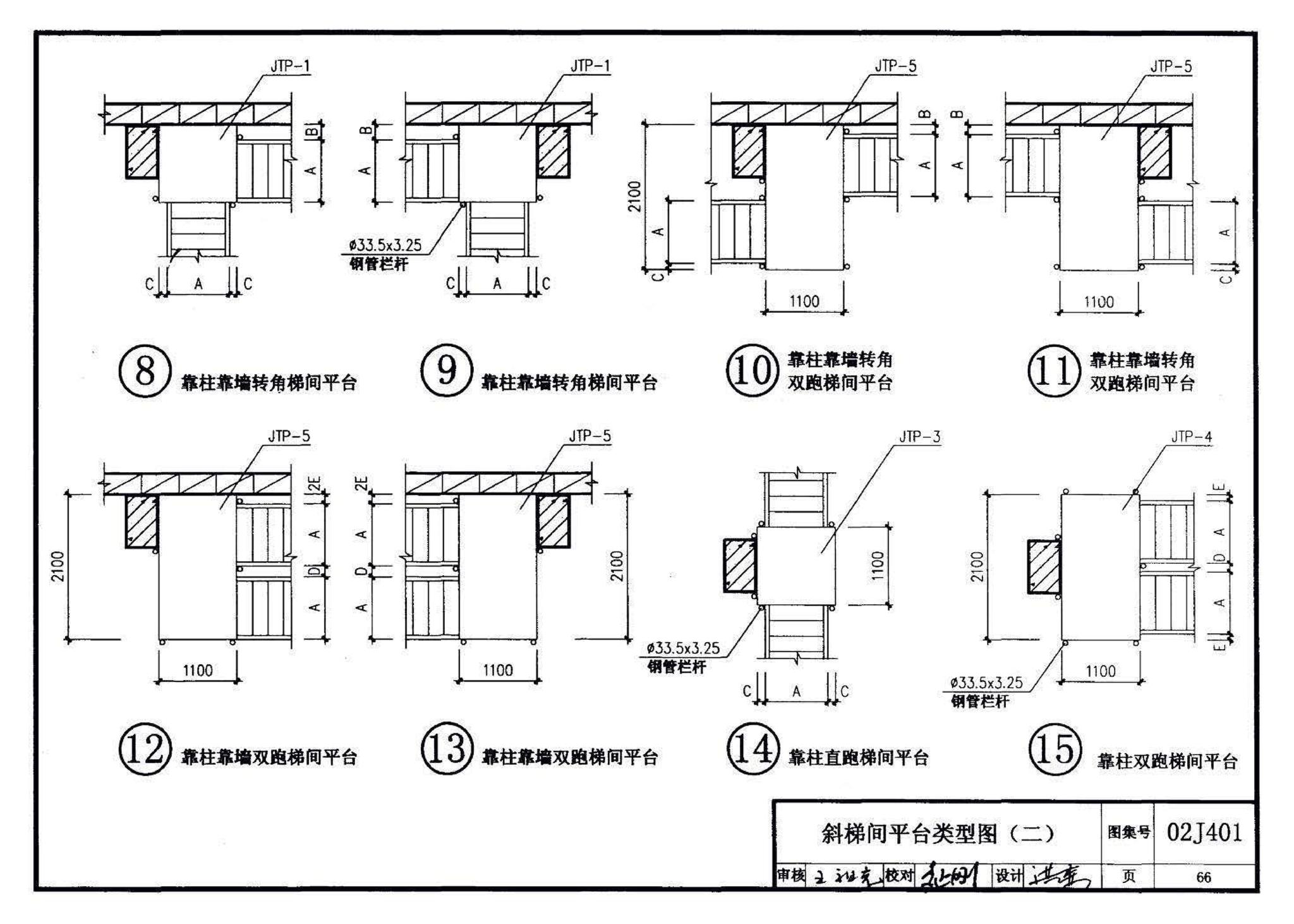 02J401、02(03)J401--钢梯（含2003年局部修改版）