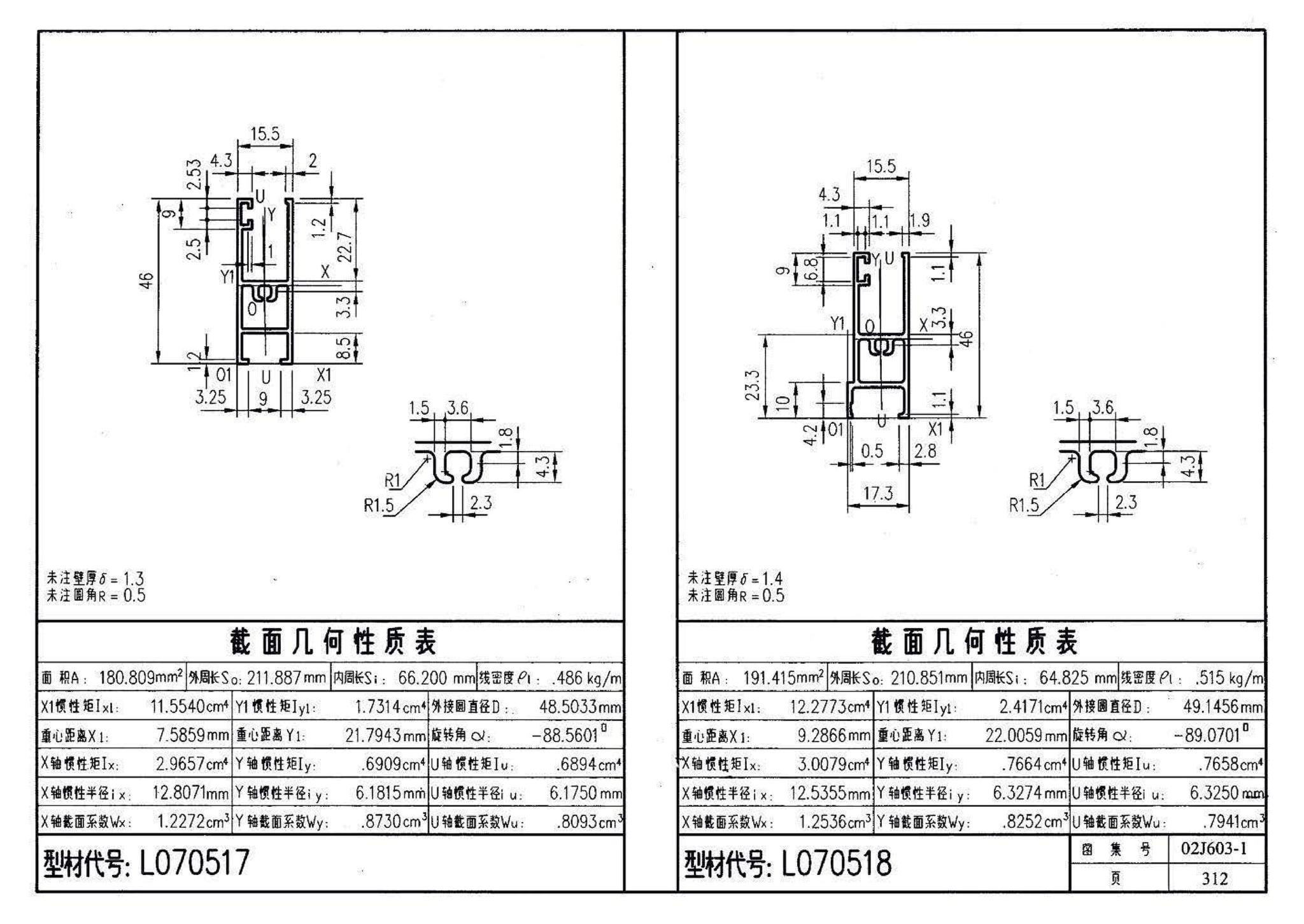 02J603-1--铝合金门窗