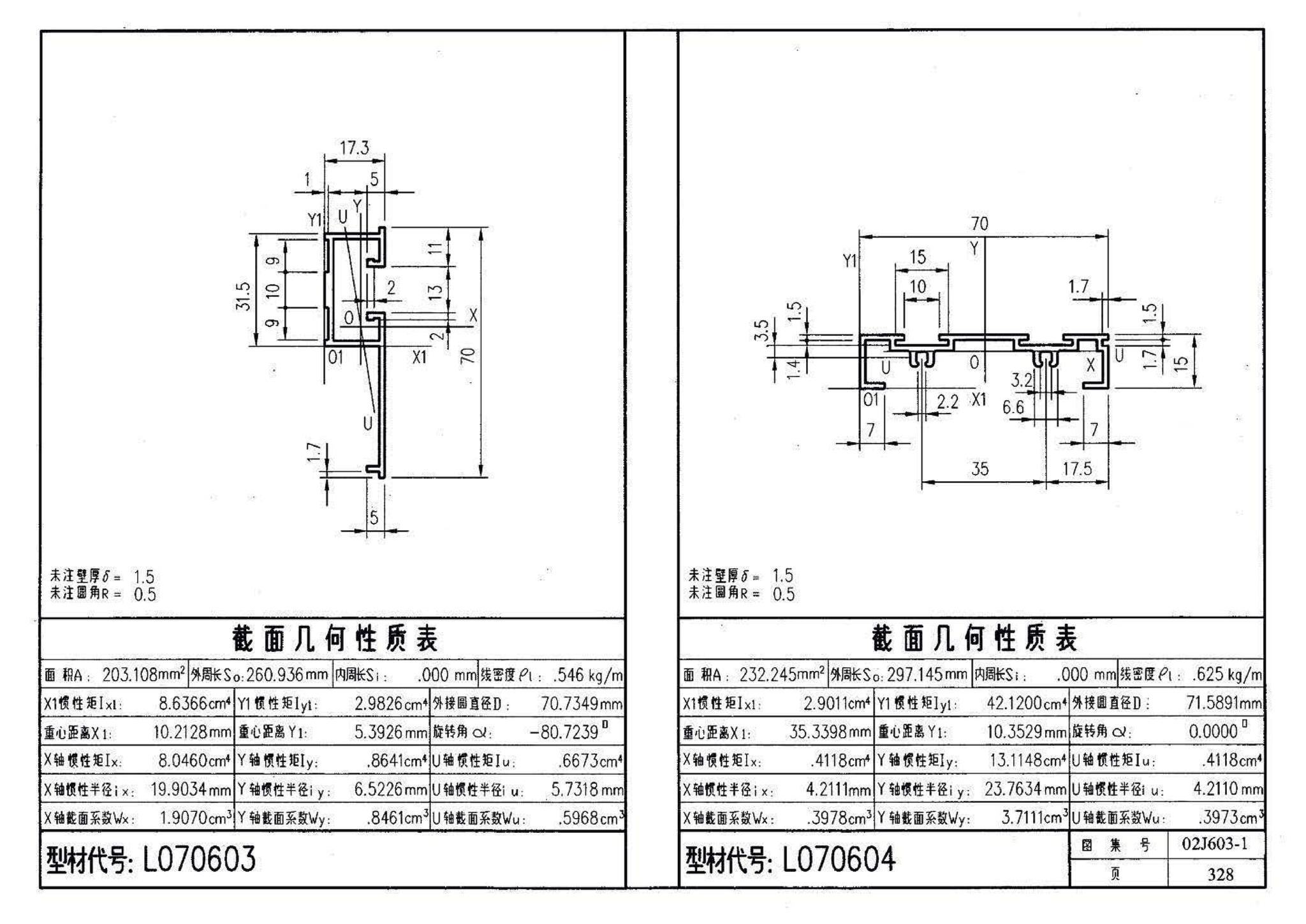 02J603-1--铝合金门窗