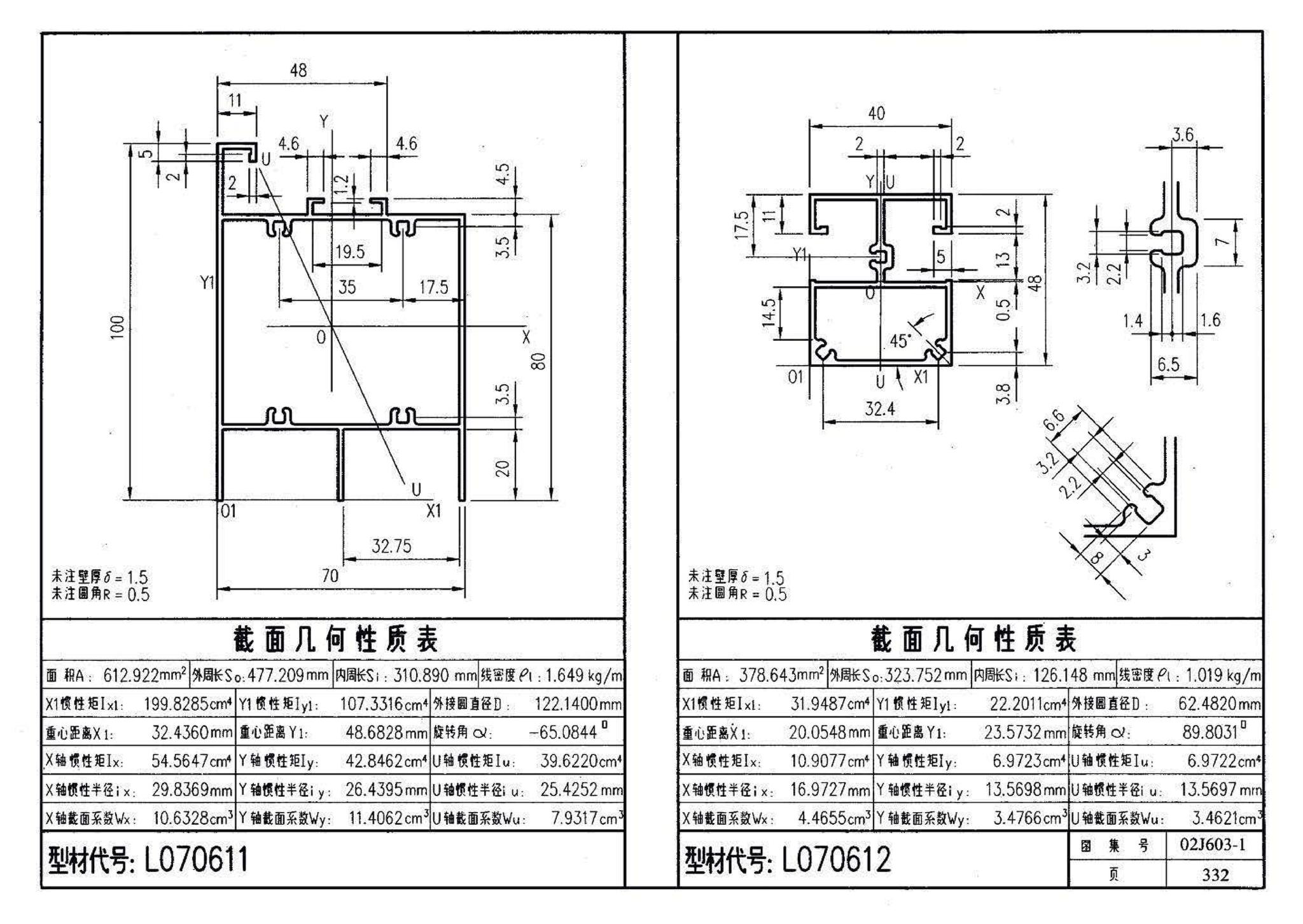 02J603-1--铝合金门窗