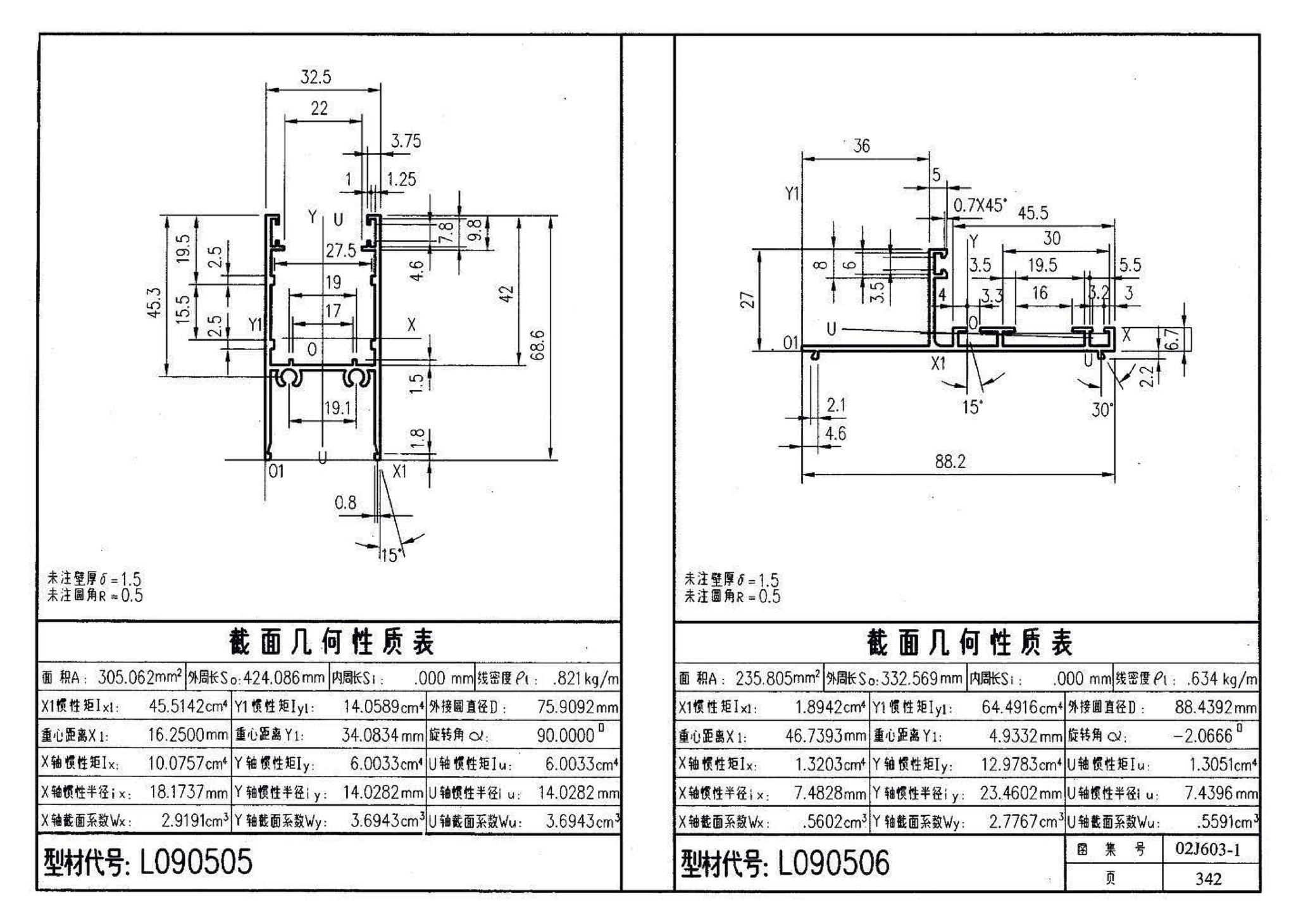 02J603-1--铝合金门窗