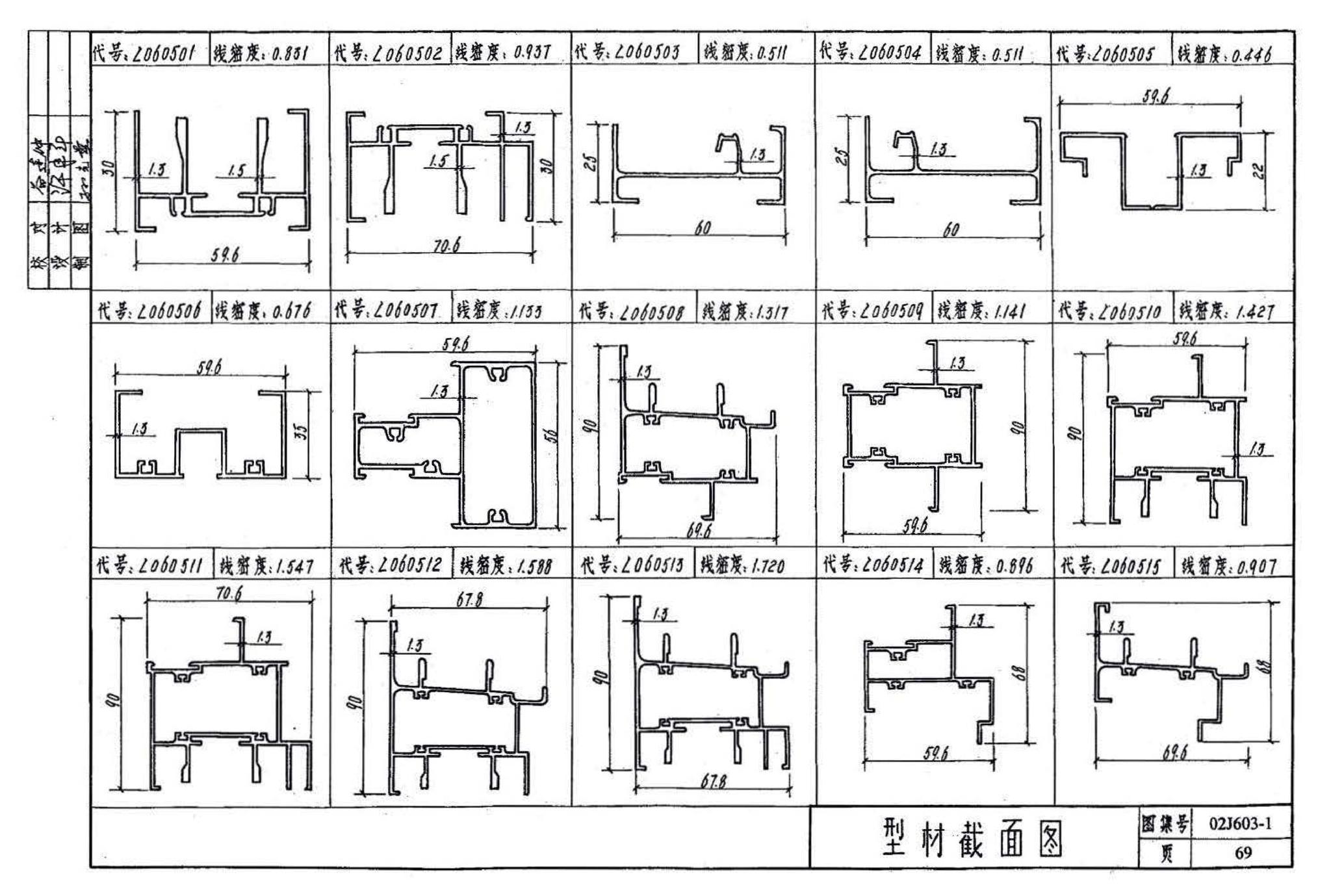 02J603-1--铝合金门窗