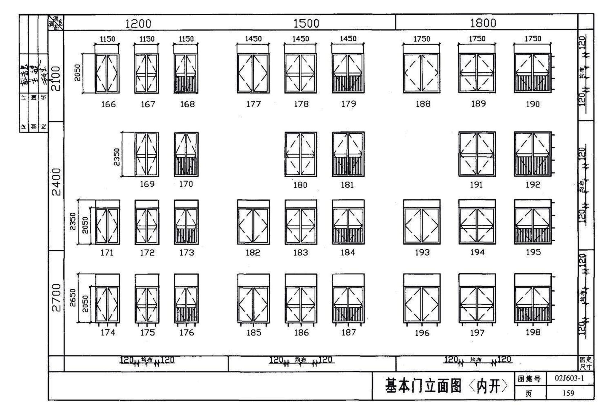 02J603-1--铝合金门窗