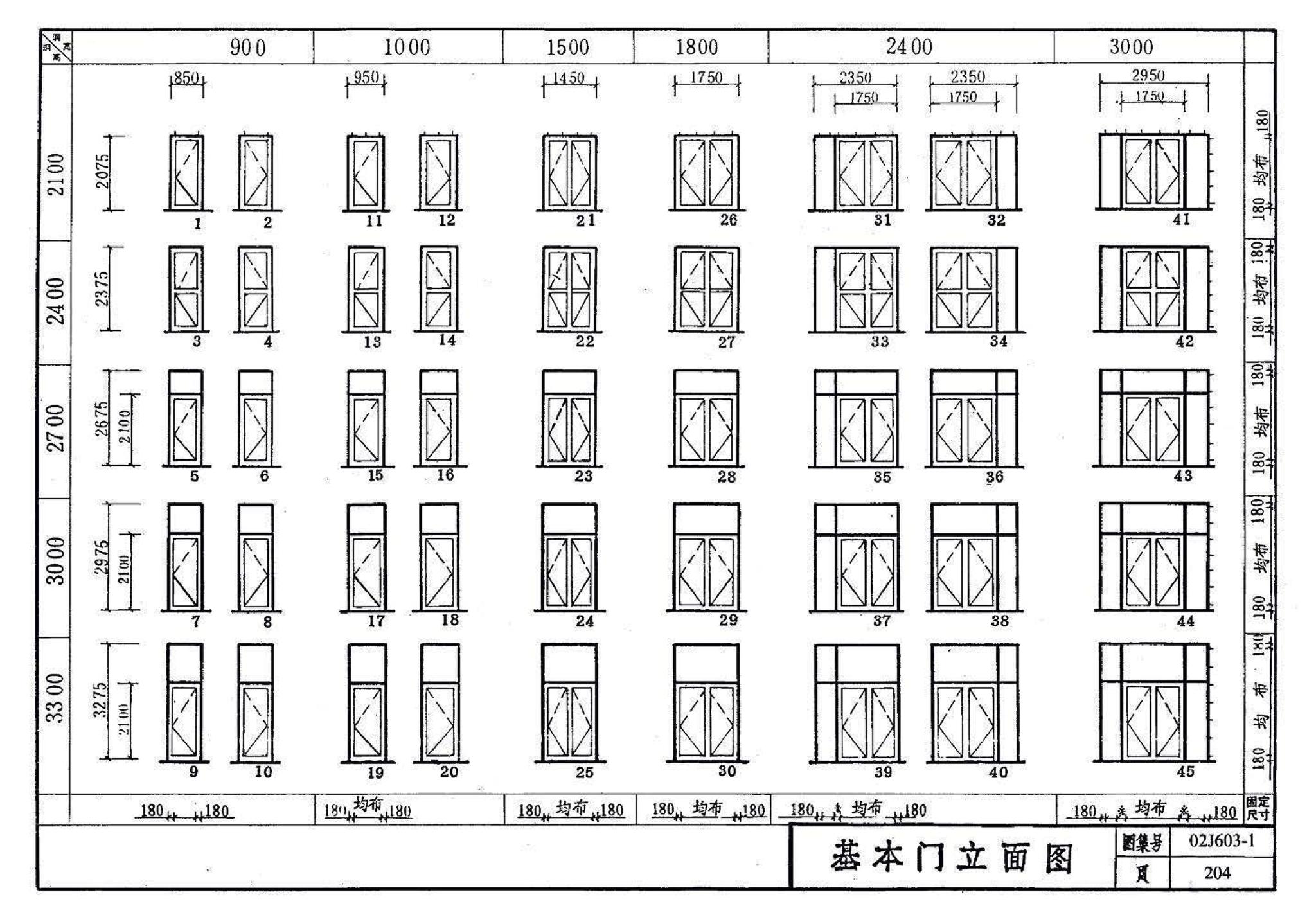 02J603-1--铝合金门窗