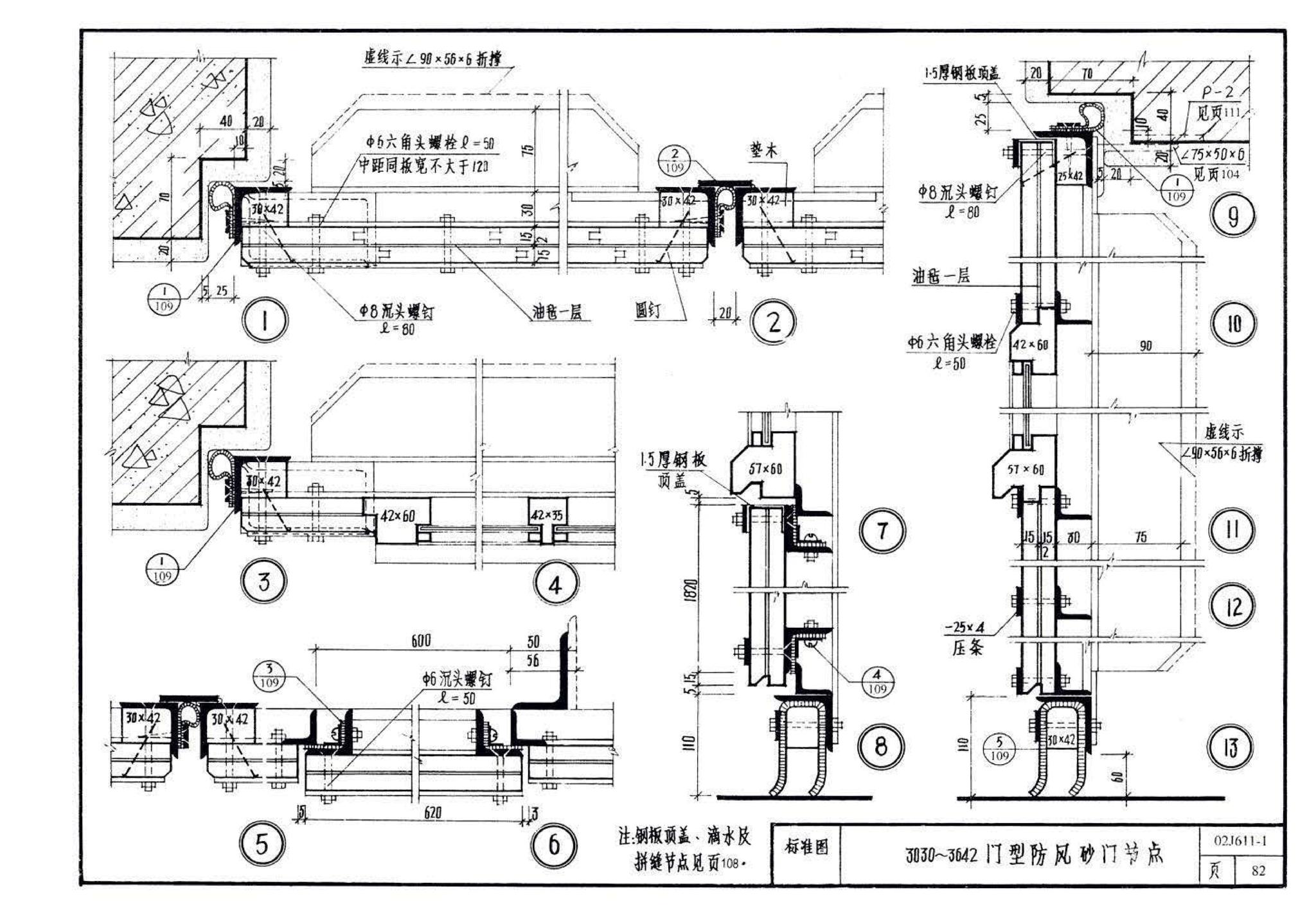 02J611-1--钢、钢木大门