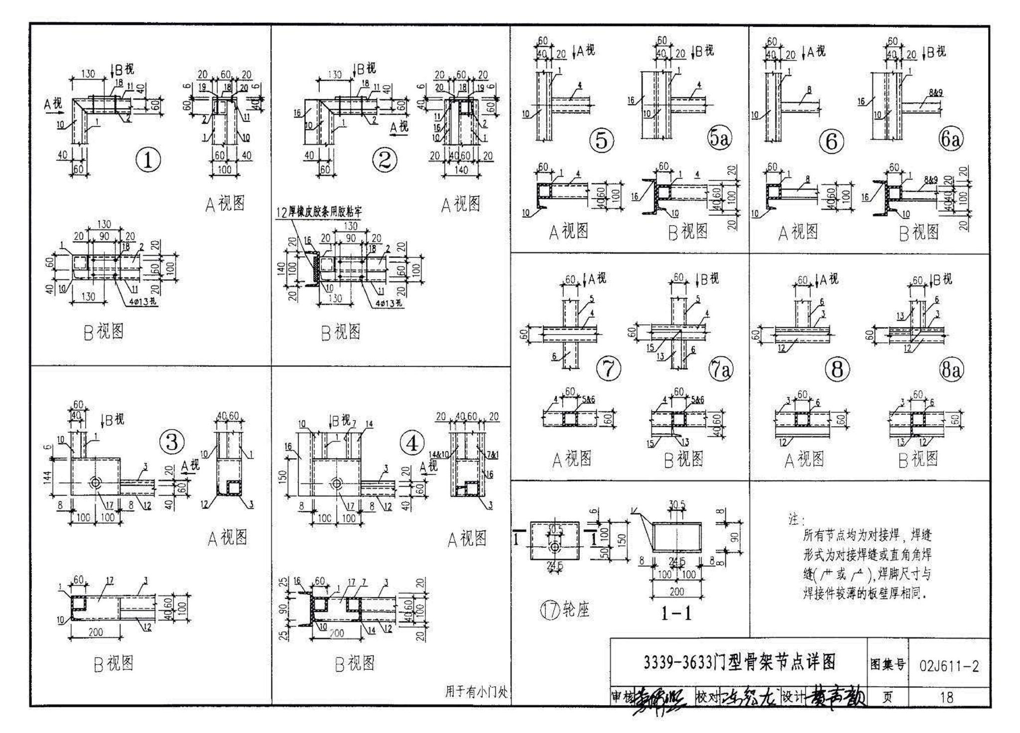 02J611-2--轻质推拉钢大门