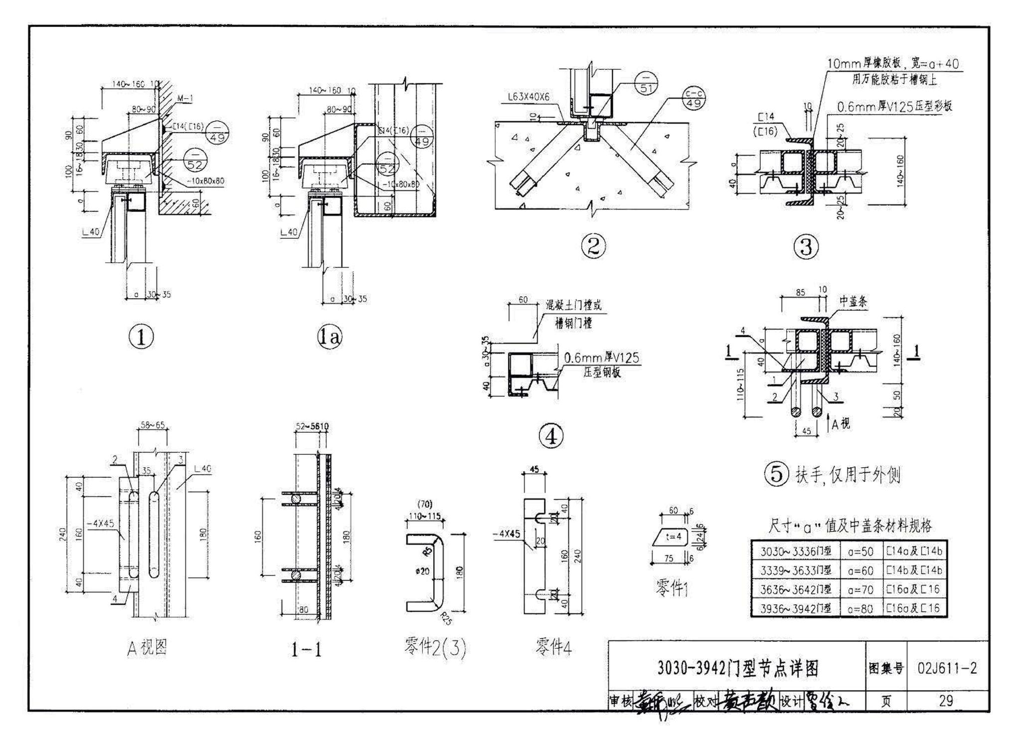 02J611-2--轻质推拉钢大门