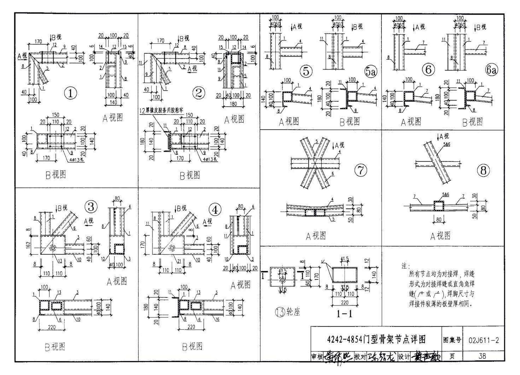 02J611-2--轻质推拉钢大门