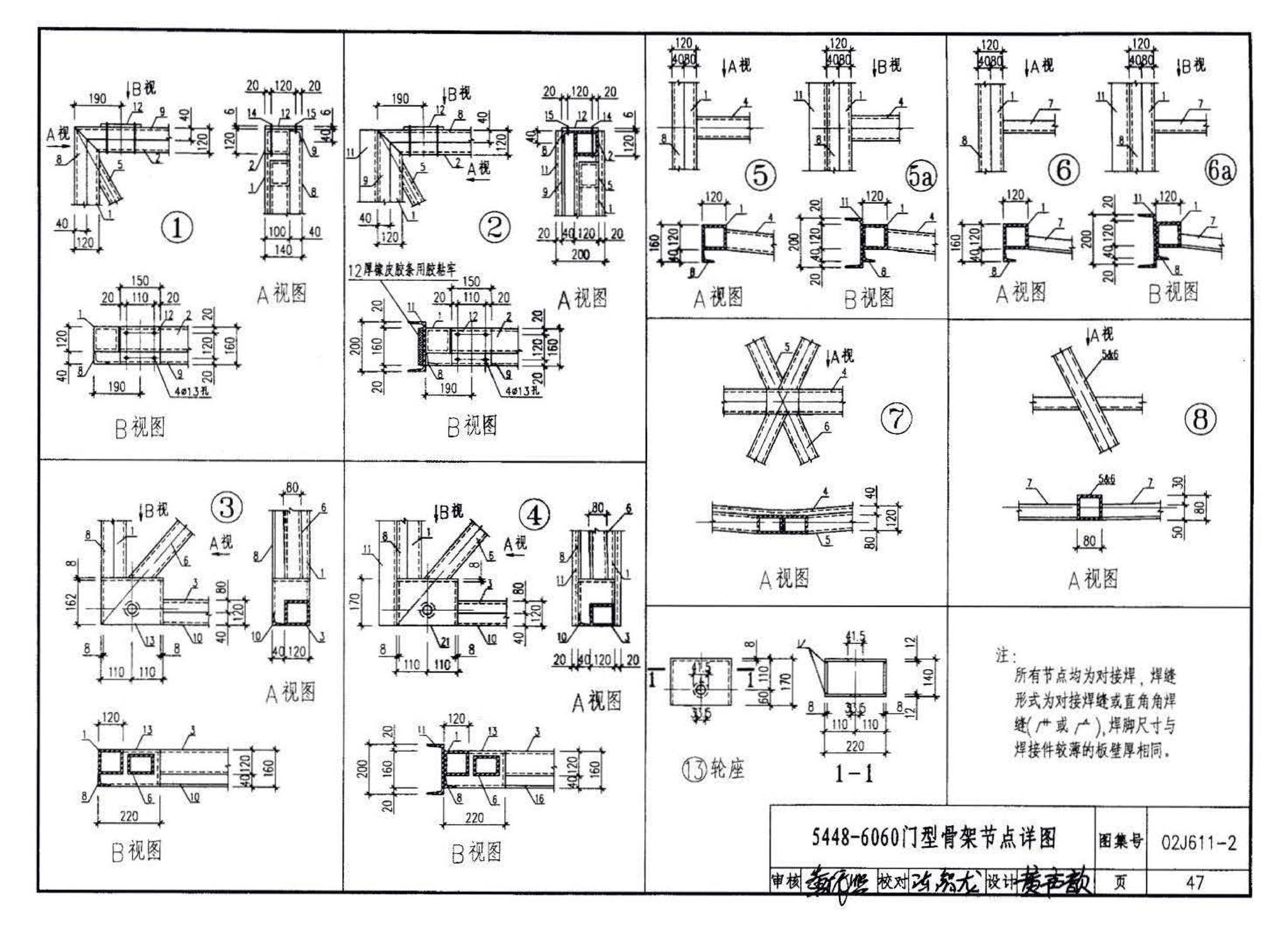 02J611-2--轻质推拉钢大门