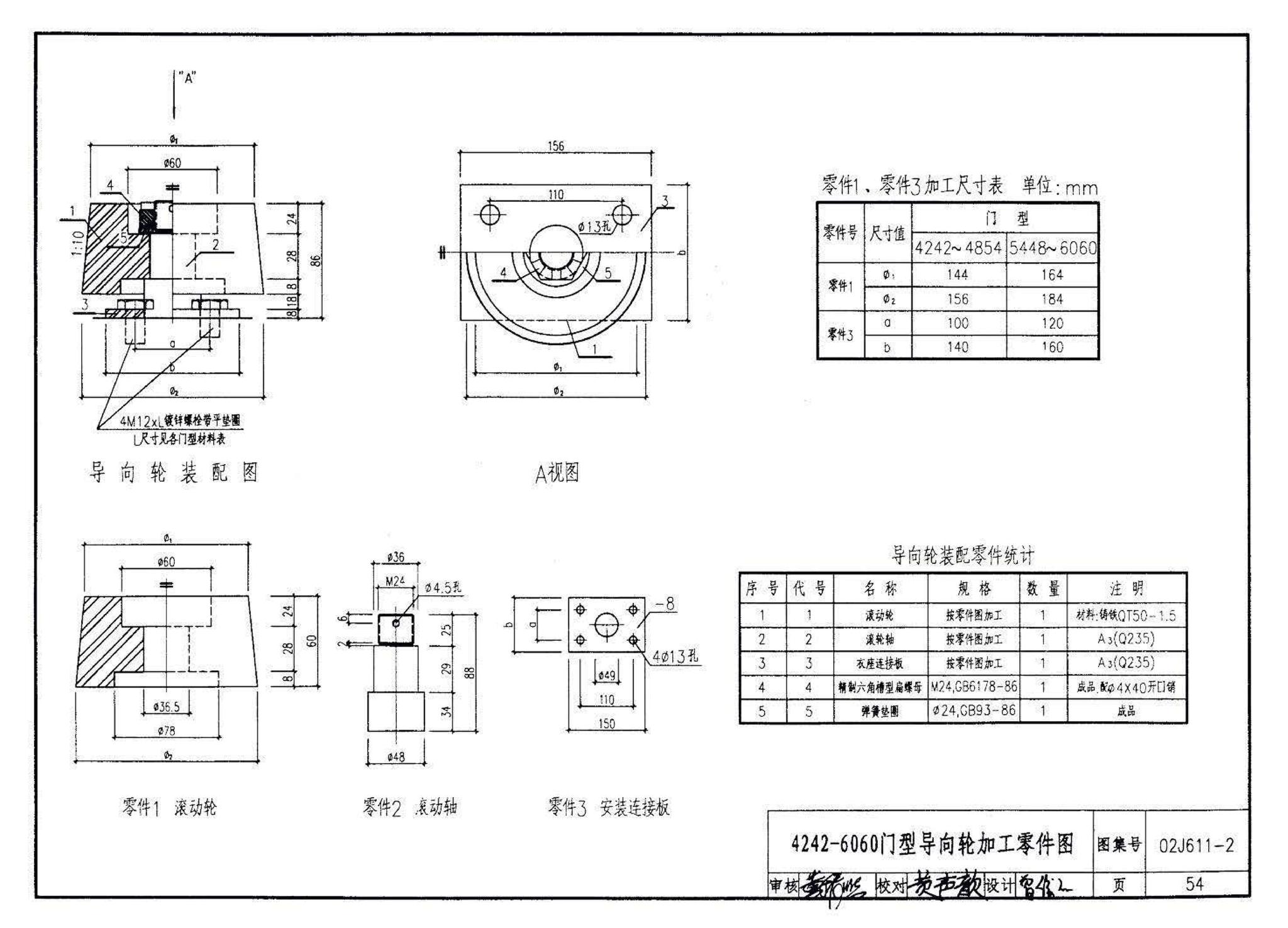 02J611-2--轻质推拉钢大门