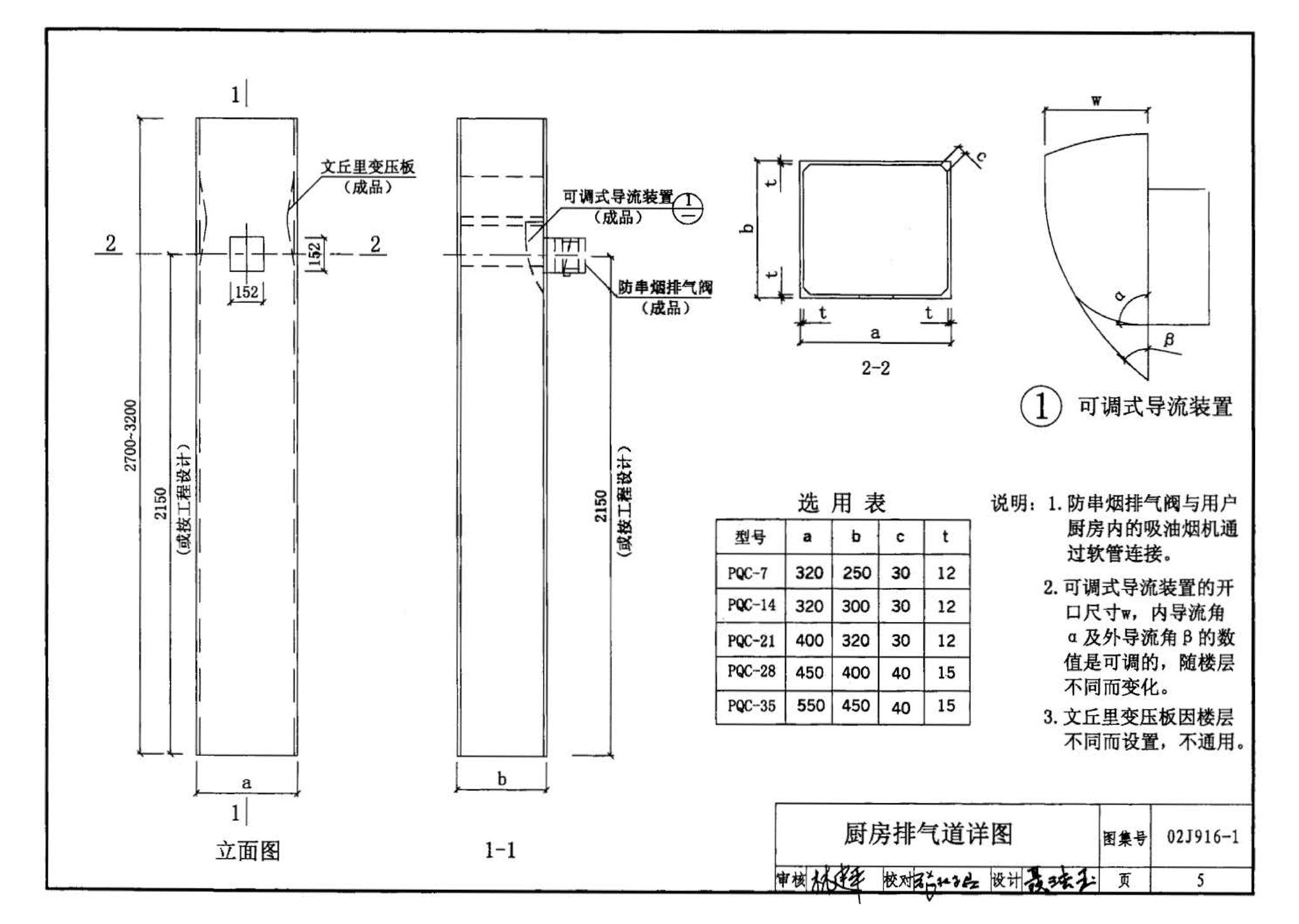 02J916-1--住宅排气道（一）