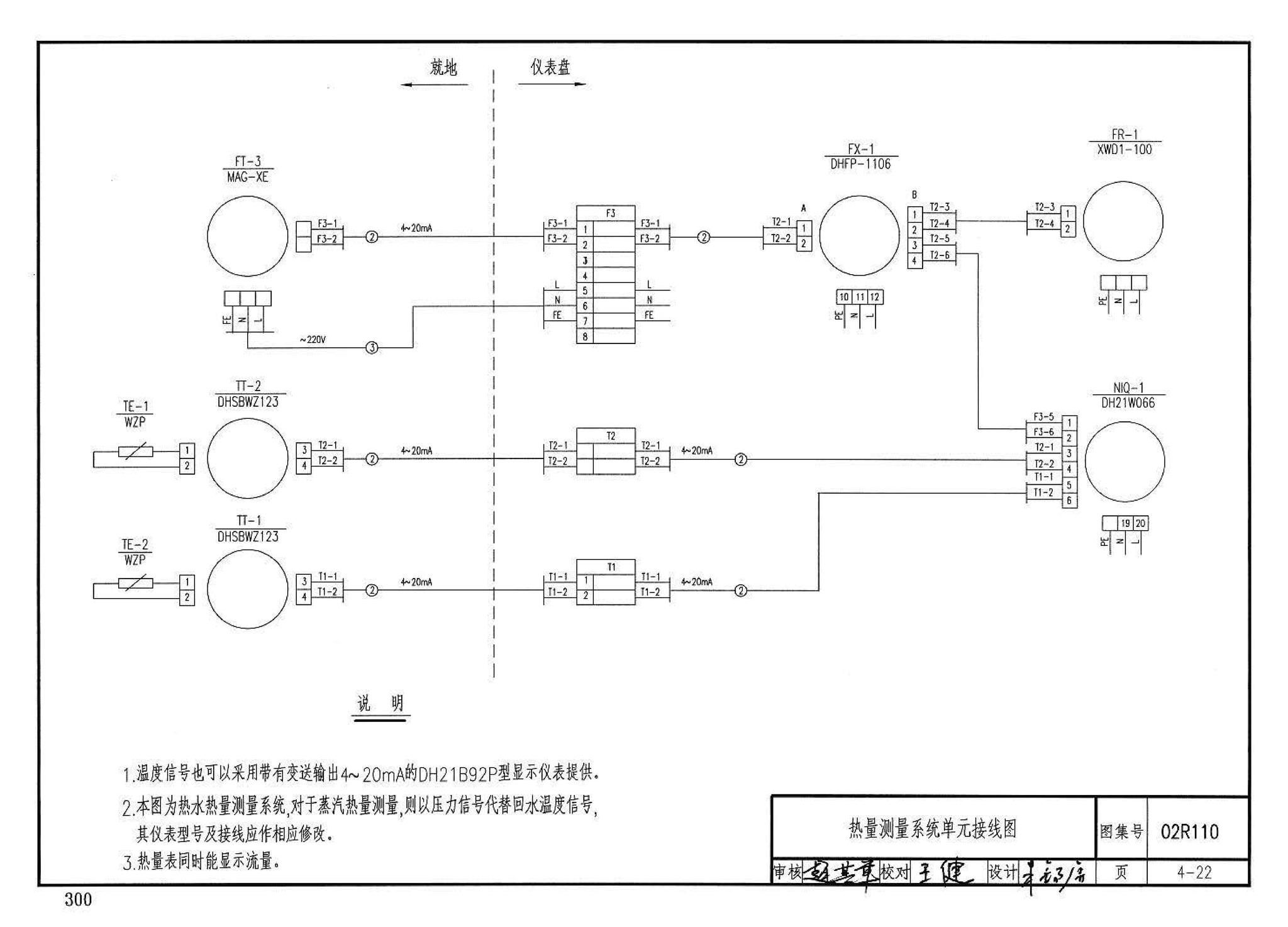 02R110--燃气(油)锅炉房工程设计施工图集