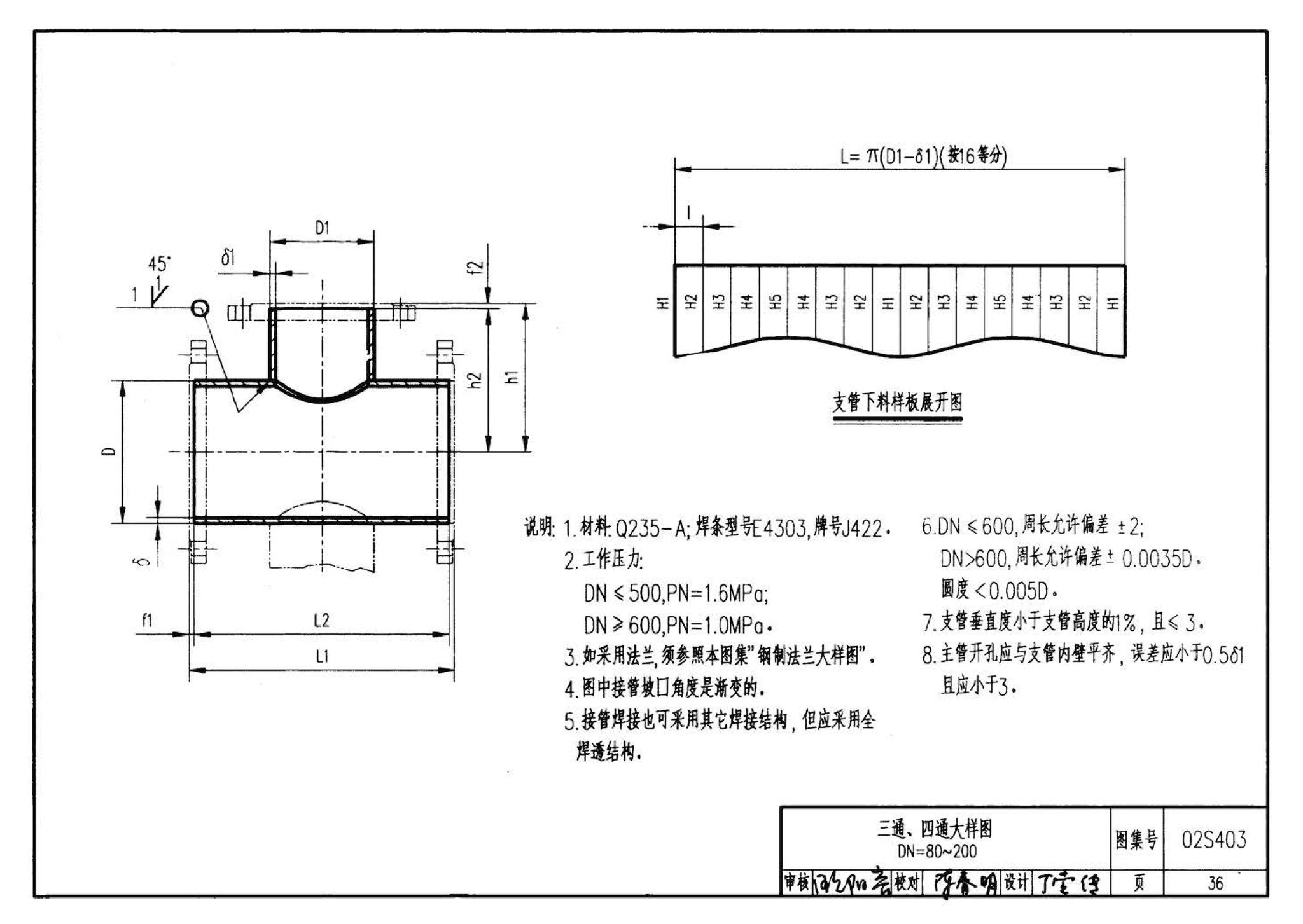 02S403--钢制管件