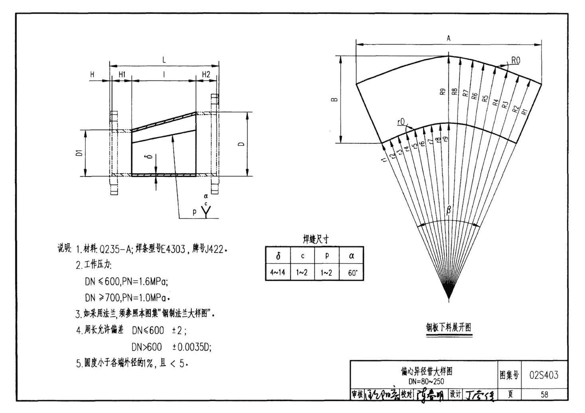 02S403--钢制管件