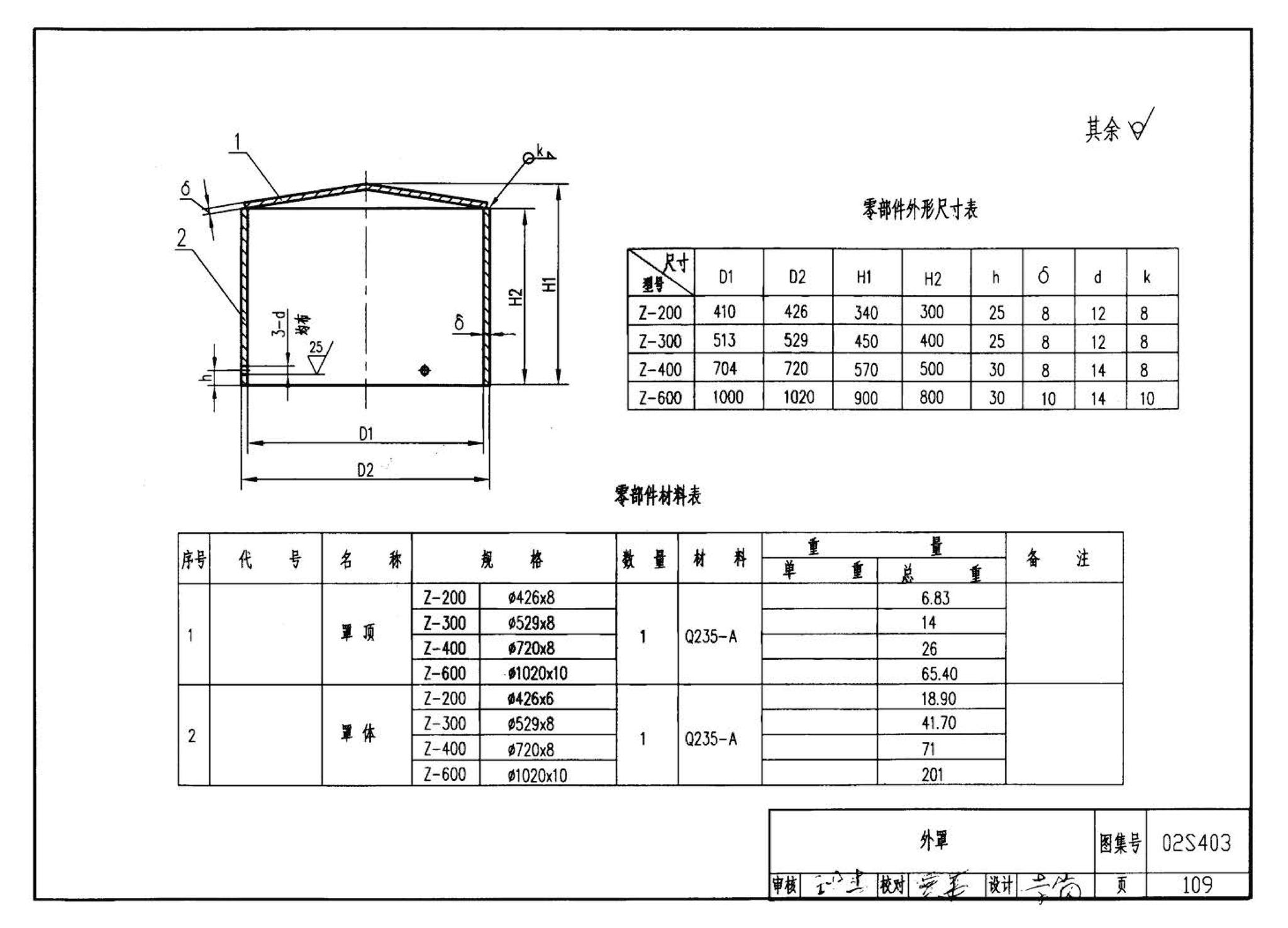 02S403--钢制管件