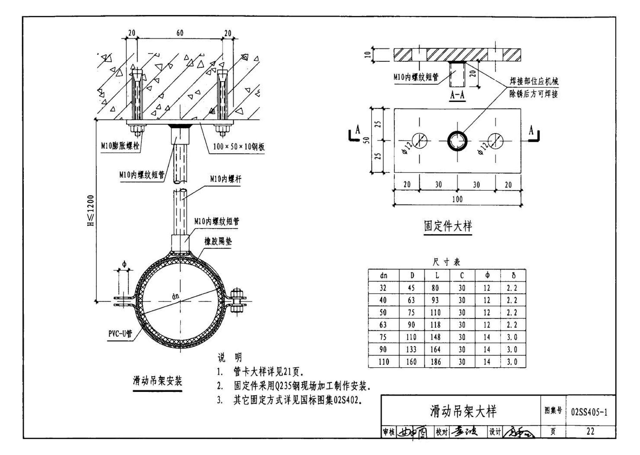 02SS405-1--硬聚氯乙烯（PVC-U）给水管安装