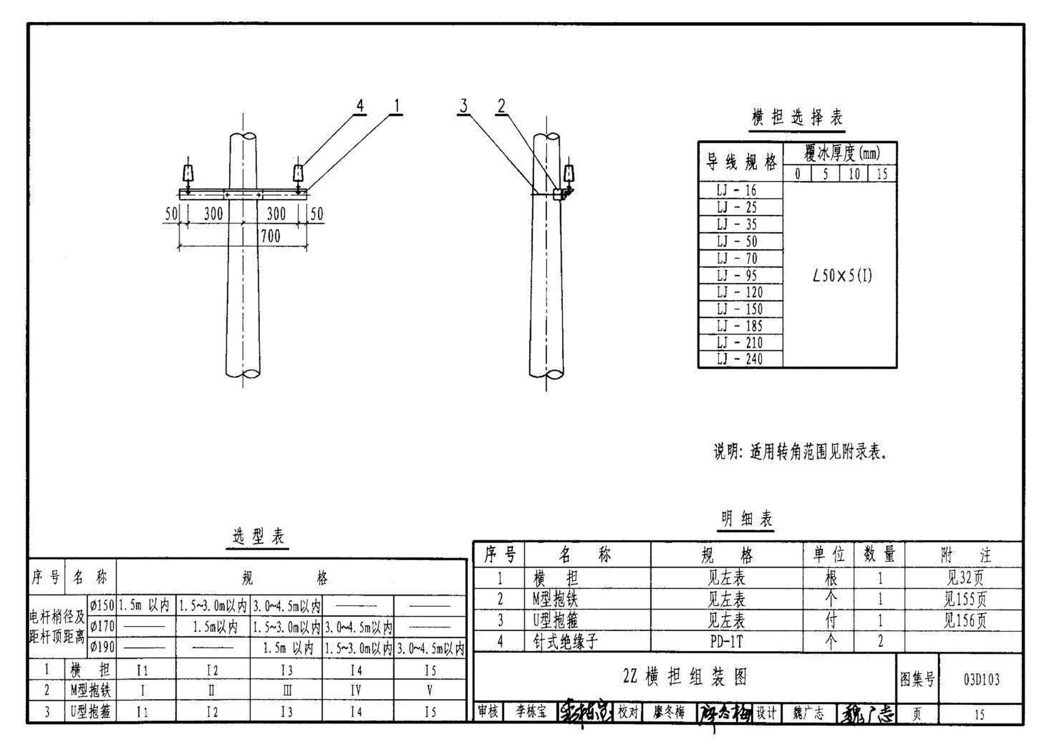 03D103--10kV及以下架空线路安装