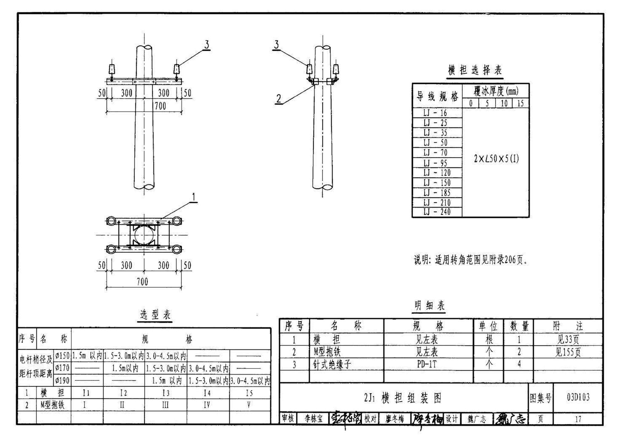 03D103--10kV及以下架空线路安装