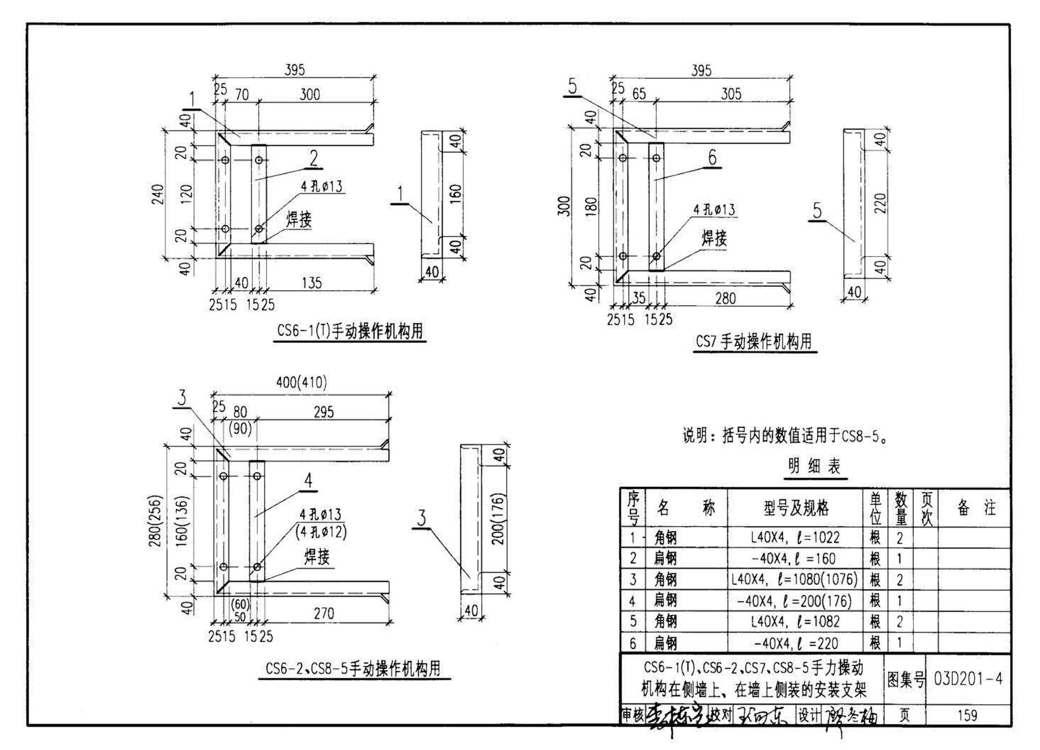 03D201-4--10/0.4kV变压器室布置及变配电所常用设备构件安装