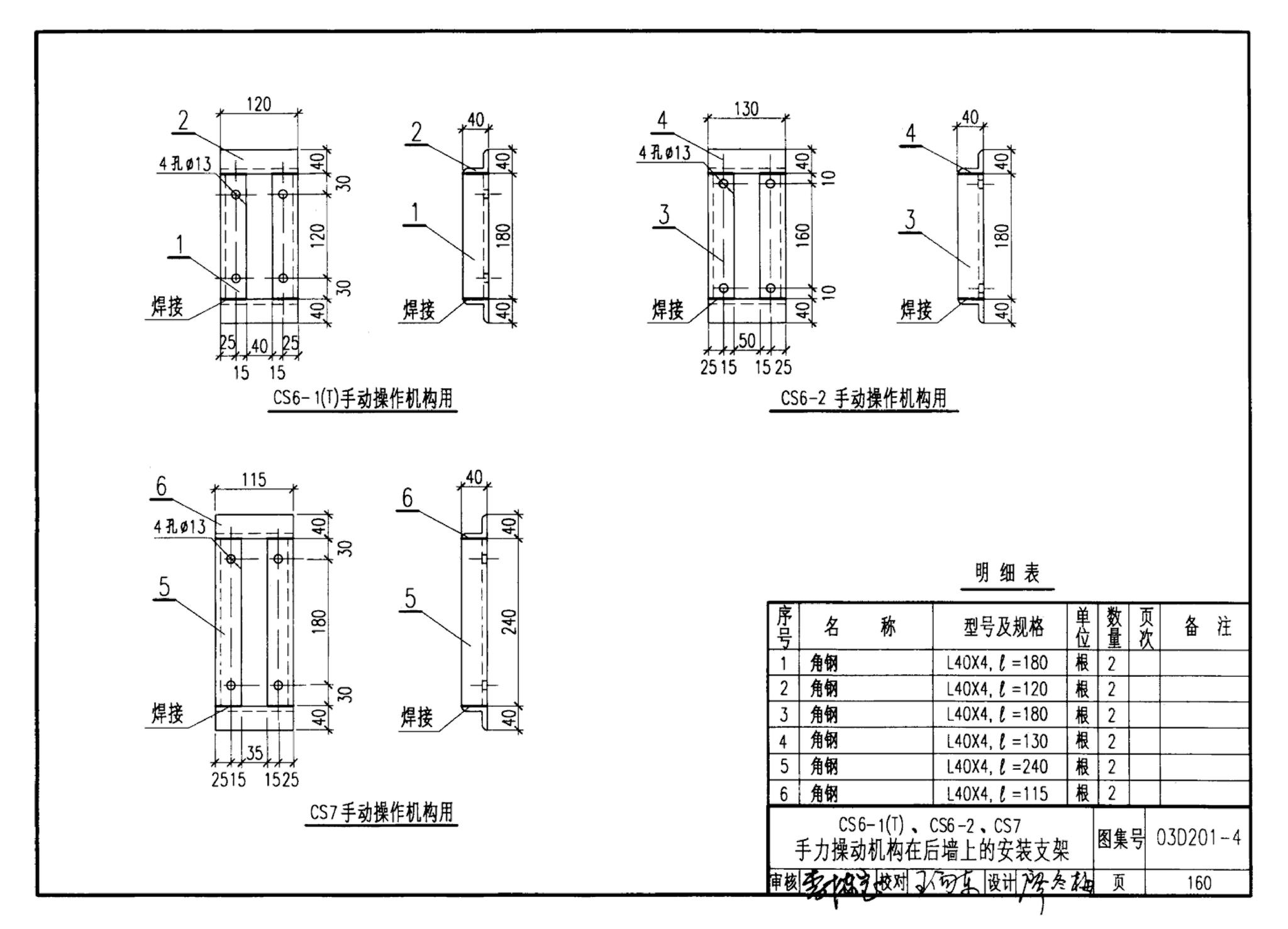 03D201-4--10/0.4kV变压器室布置及变配电所常用设备构件安装