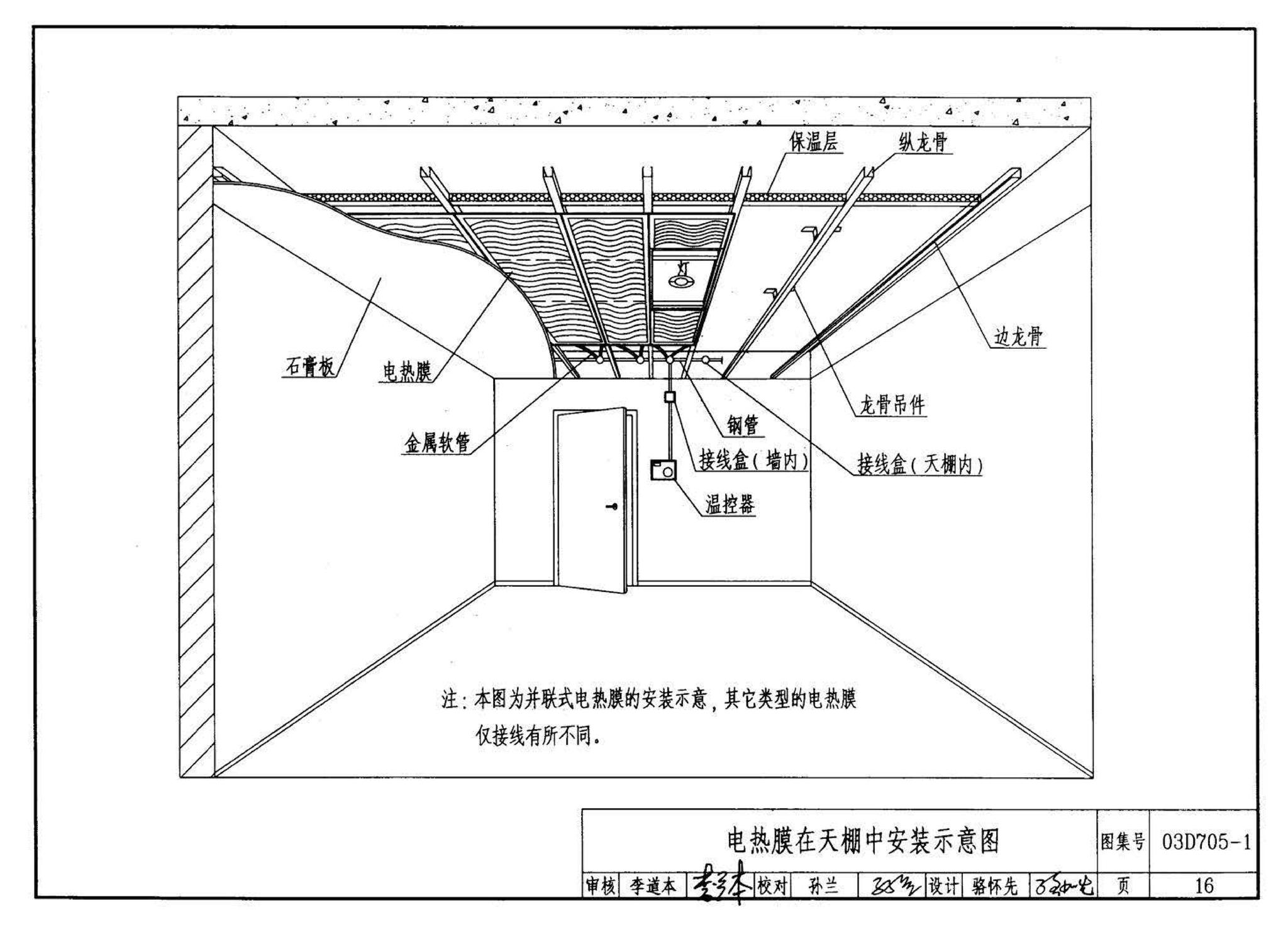 03D705-1--电热采暖、伴热设备安装