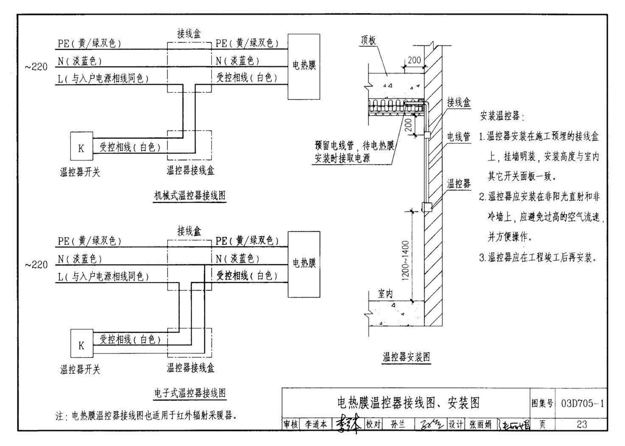 03D705-1--电热采暖、伴热设备安装