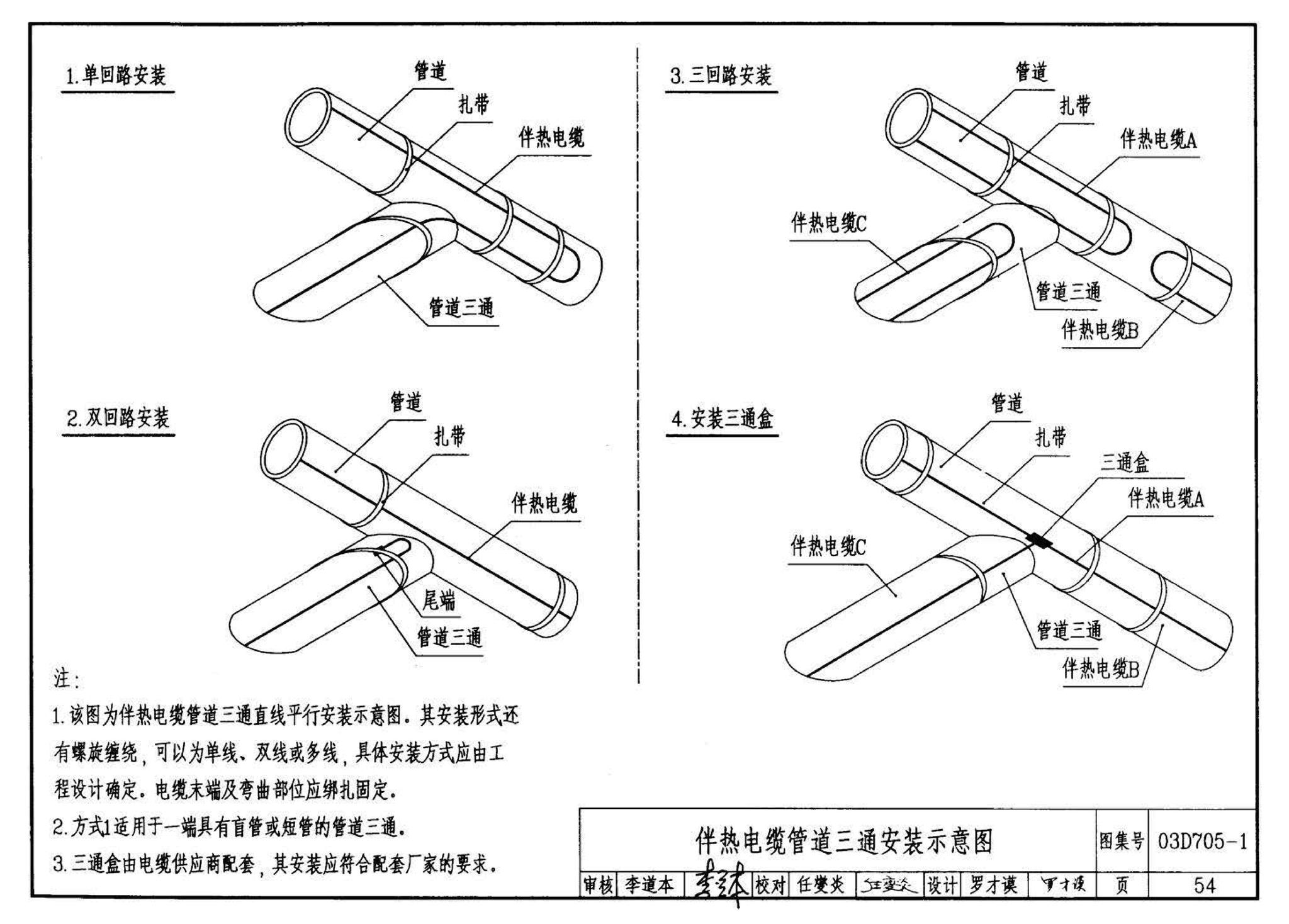 03D705-1--电热采暖、伴热设备安装