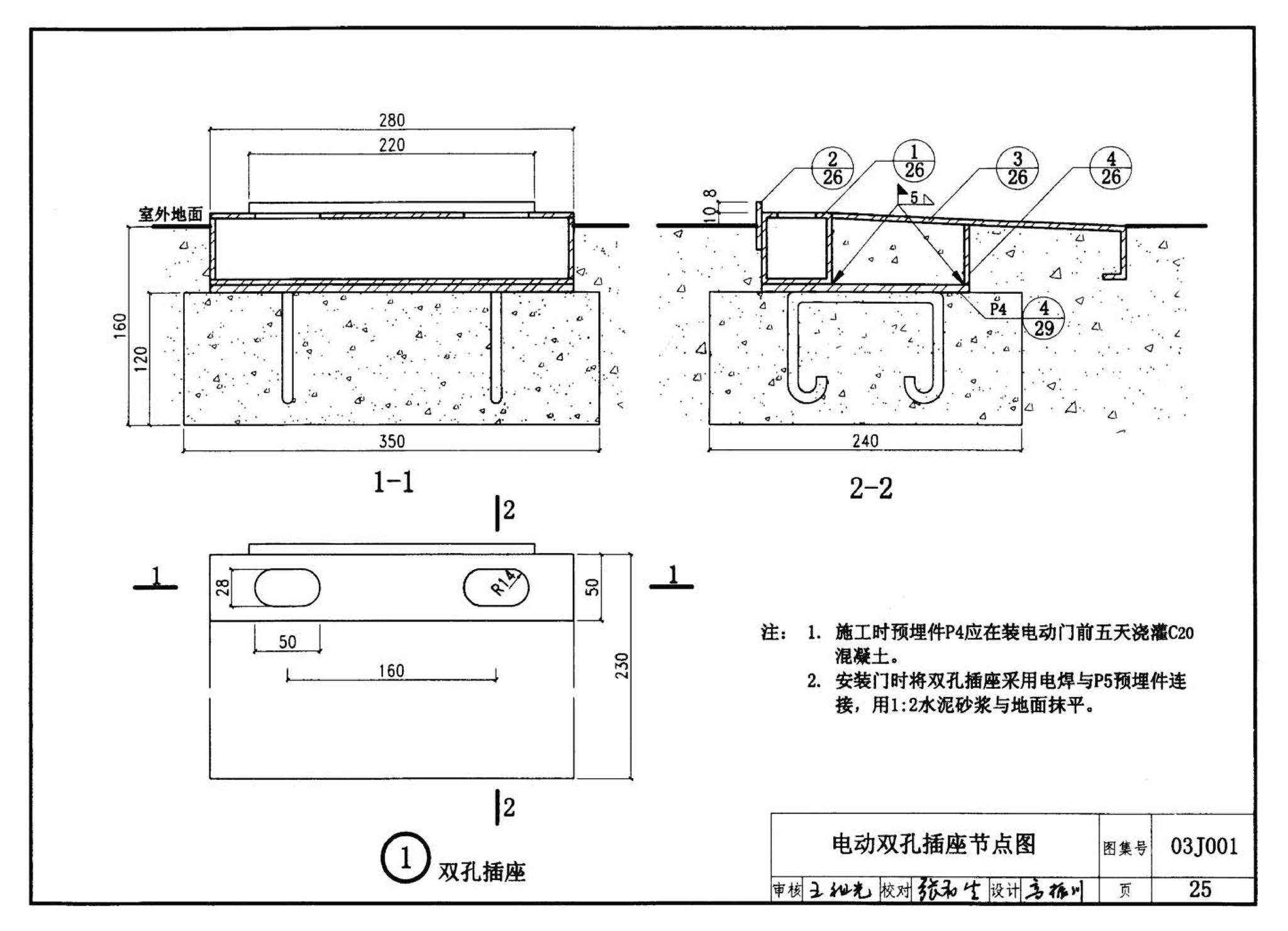 03J001--围墙大门