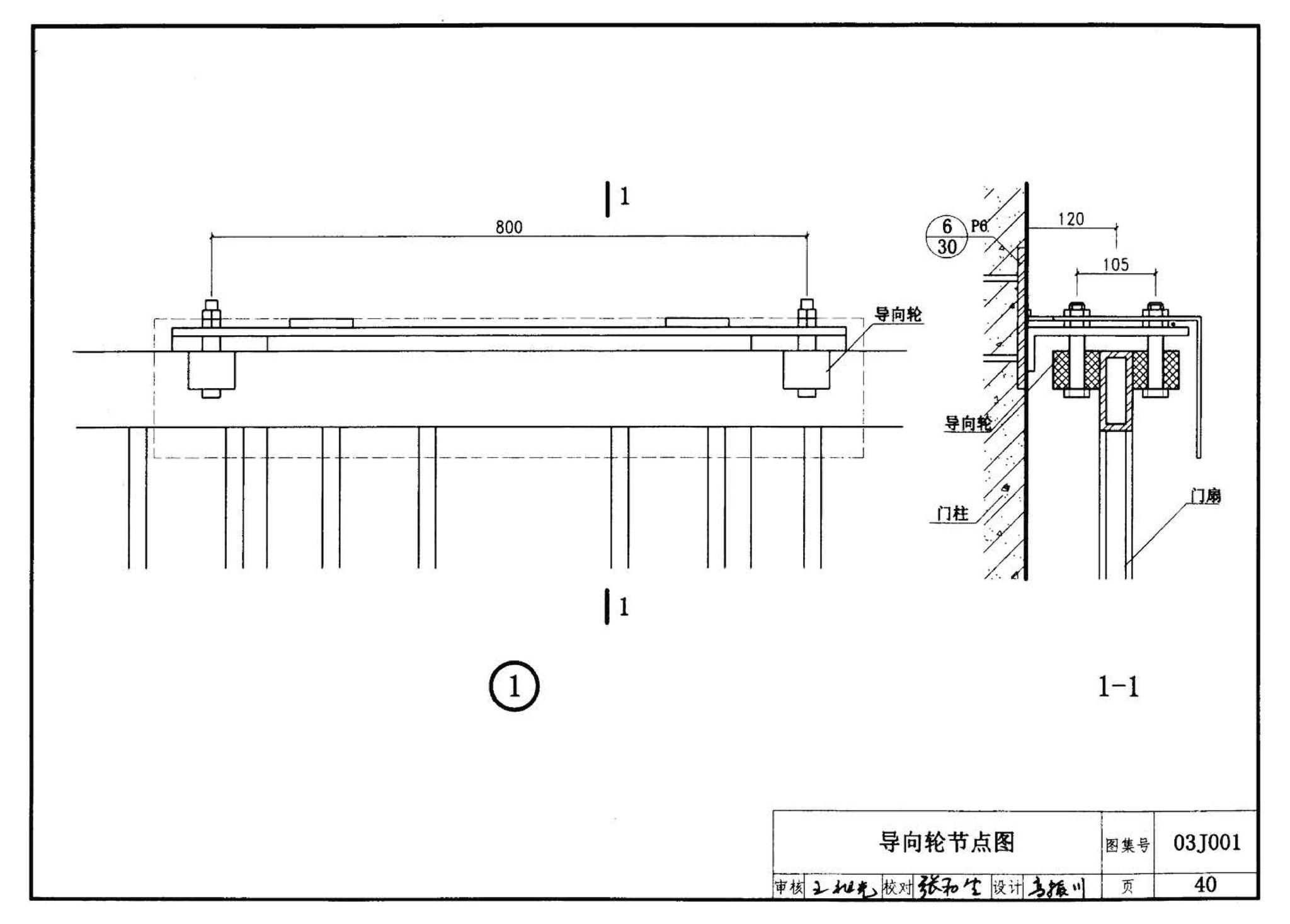 03J001--围墙大门