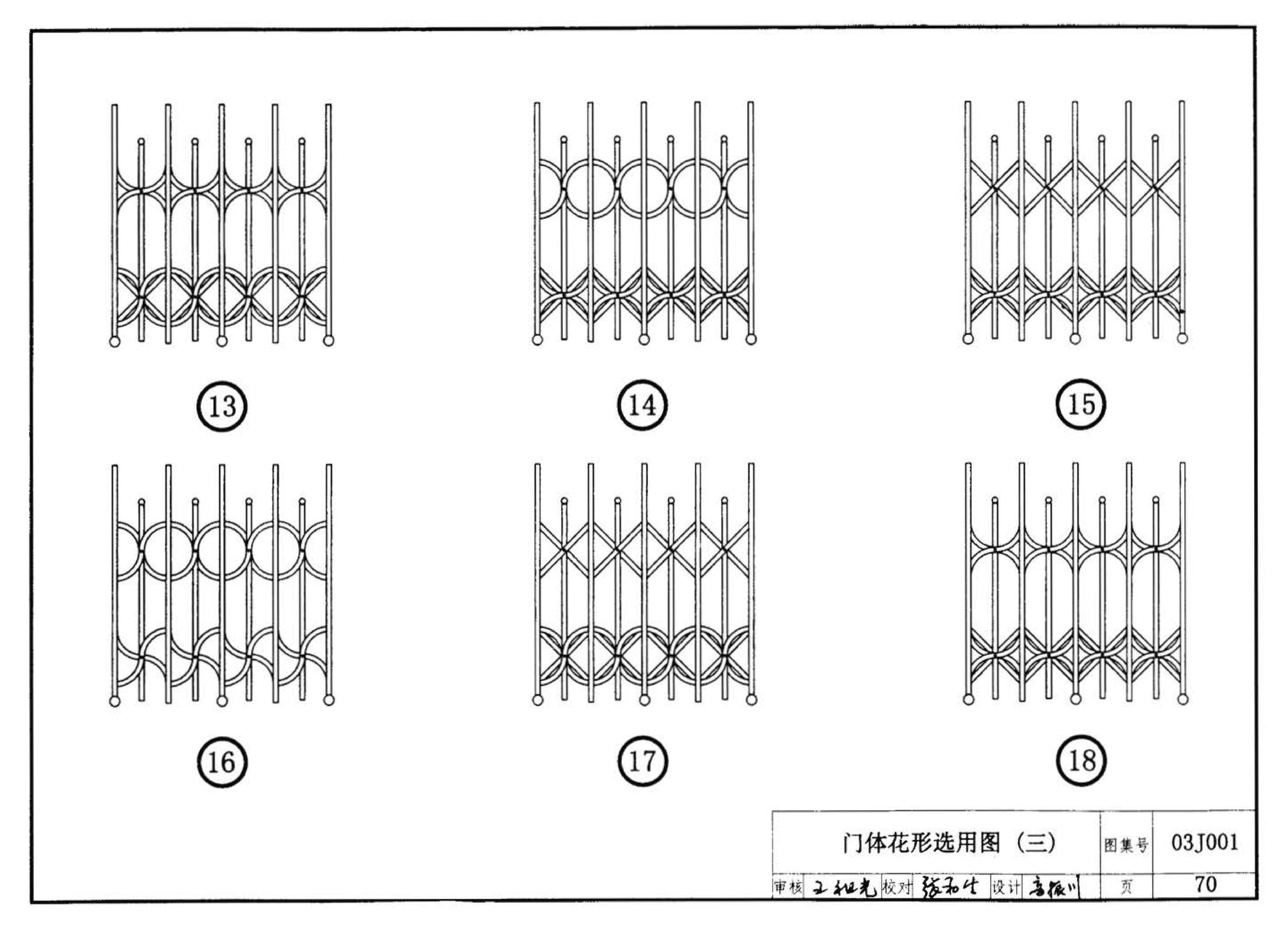 03J001--围墙大门