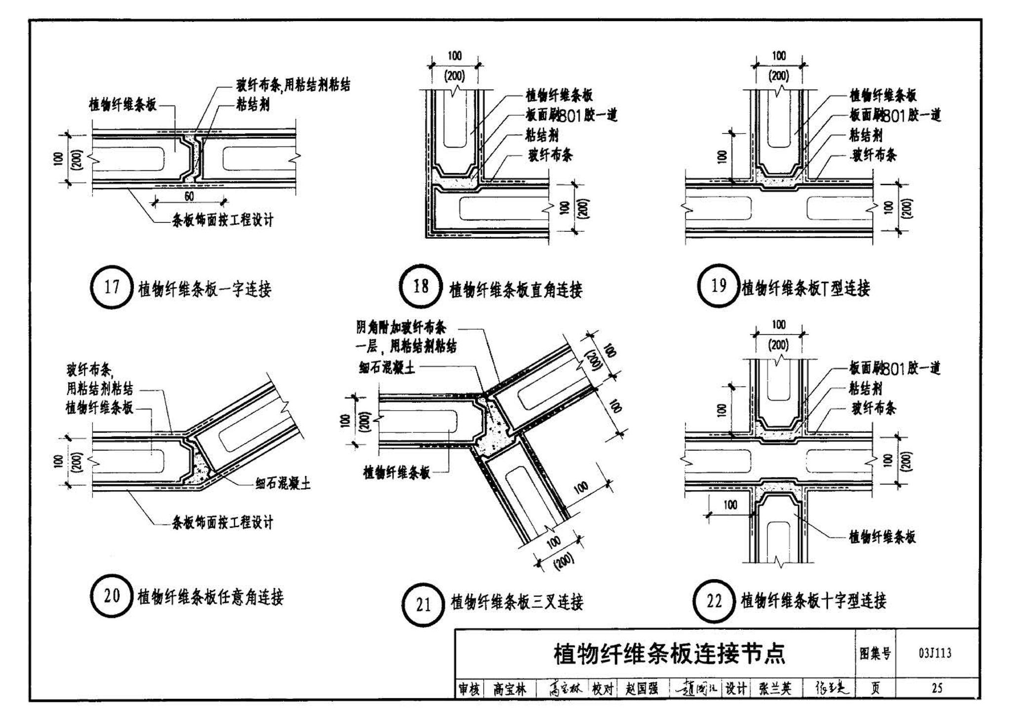 03J113--轻质条板内隔墙