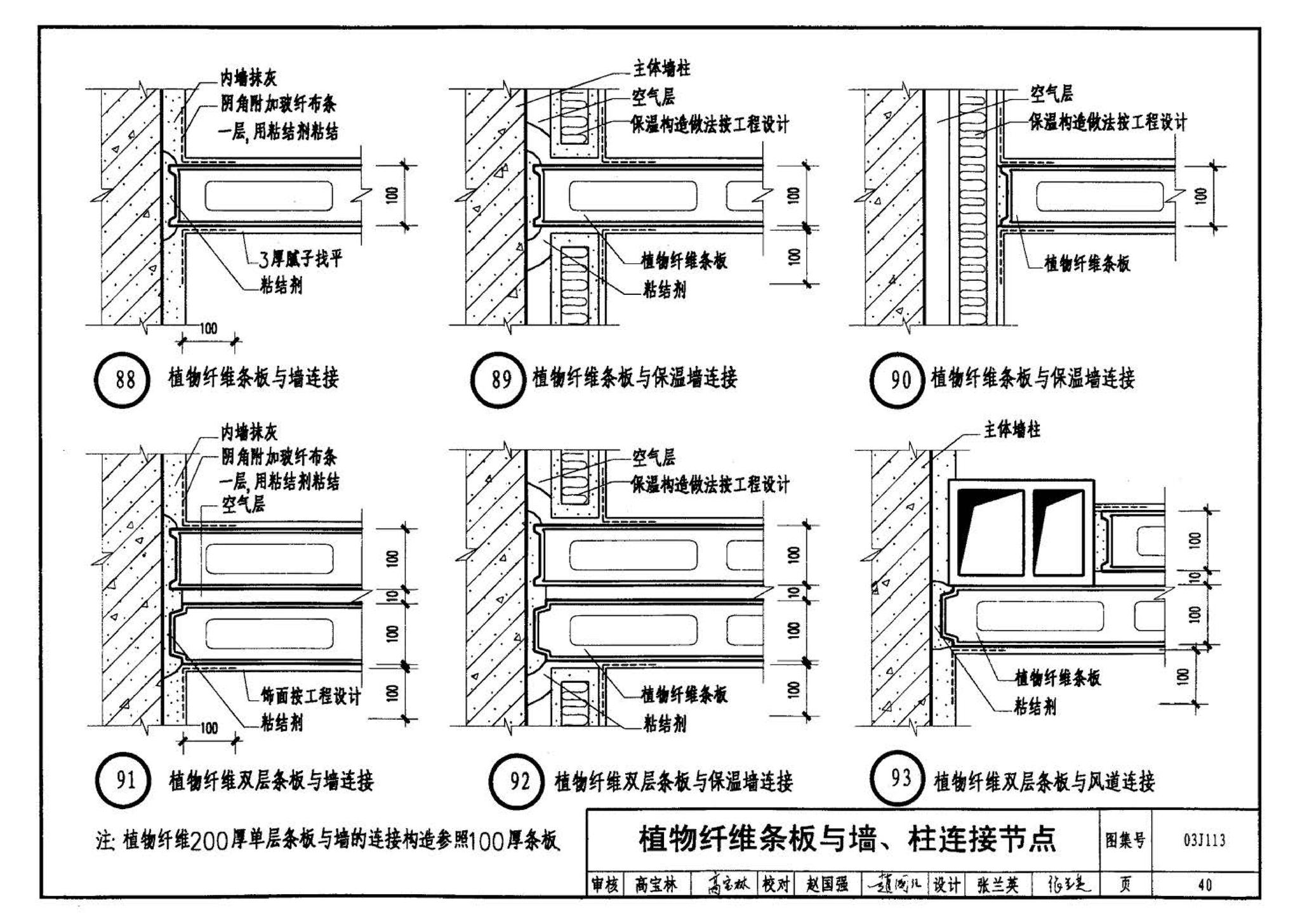 03J113--轻质条板内隔墙