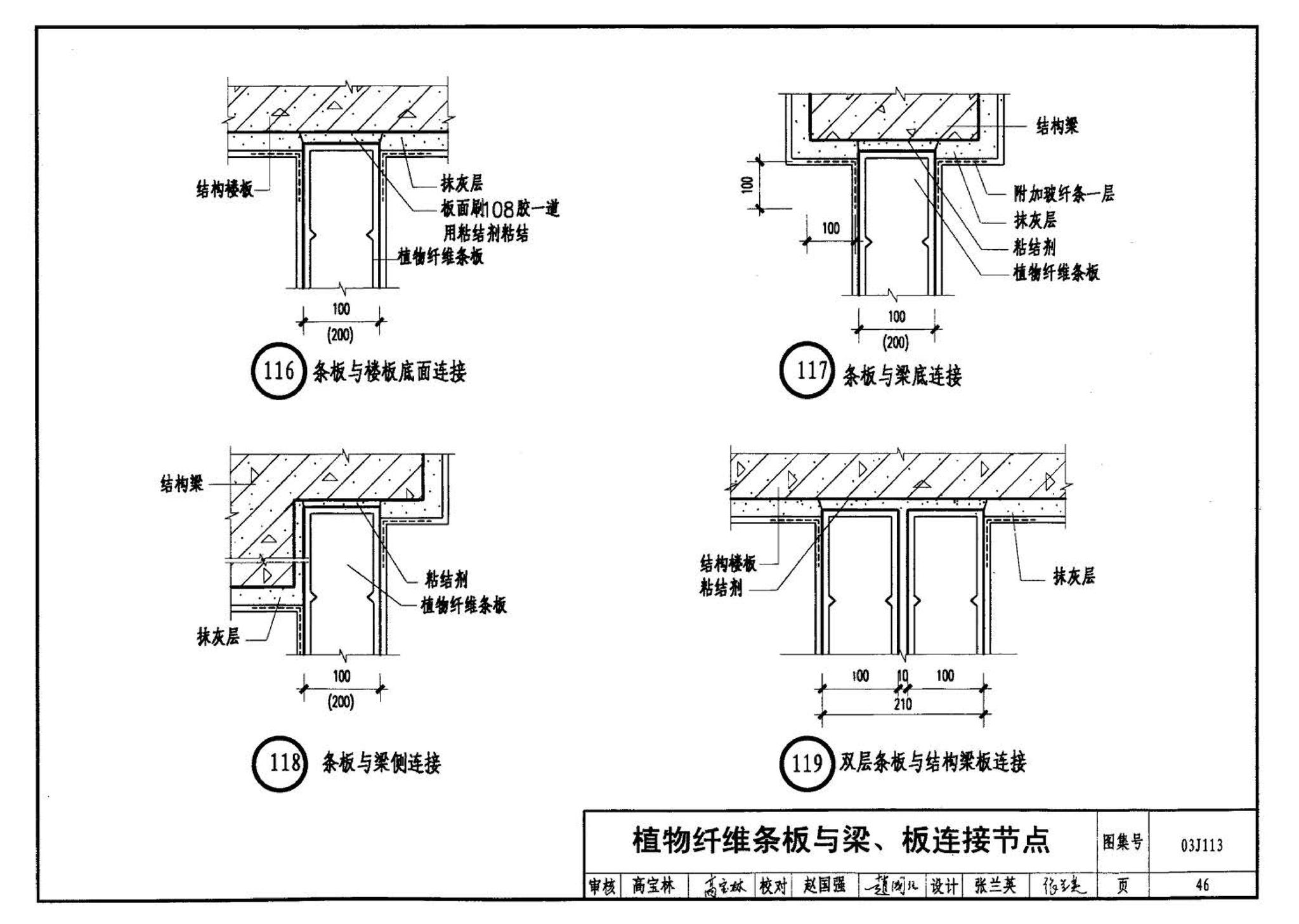 03J113--轻质条板内隔墙