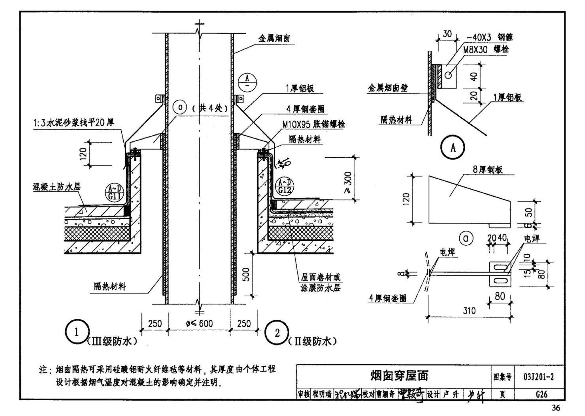 03J201-2--平屋面建筑构造（二）（刚性防水屋面、种植屋面、蓄水屋面）