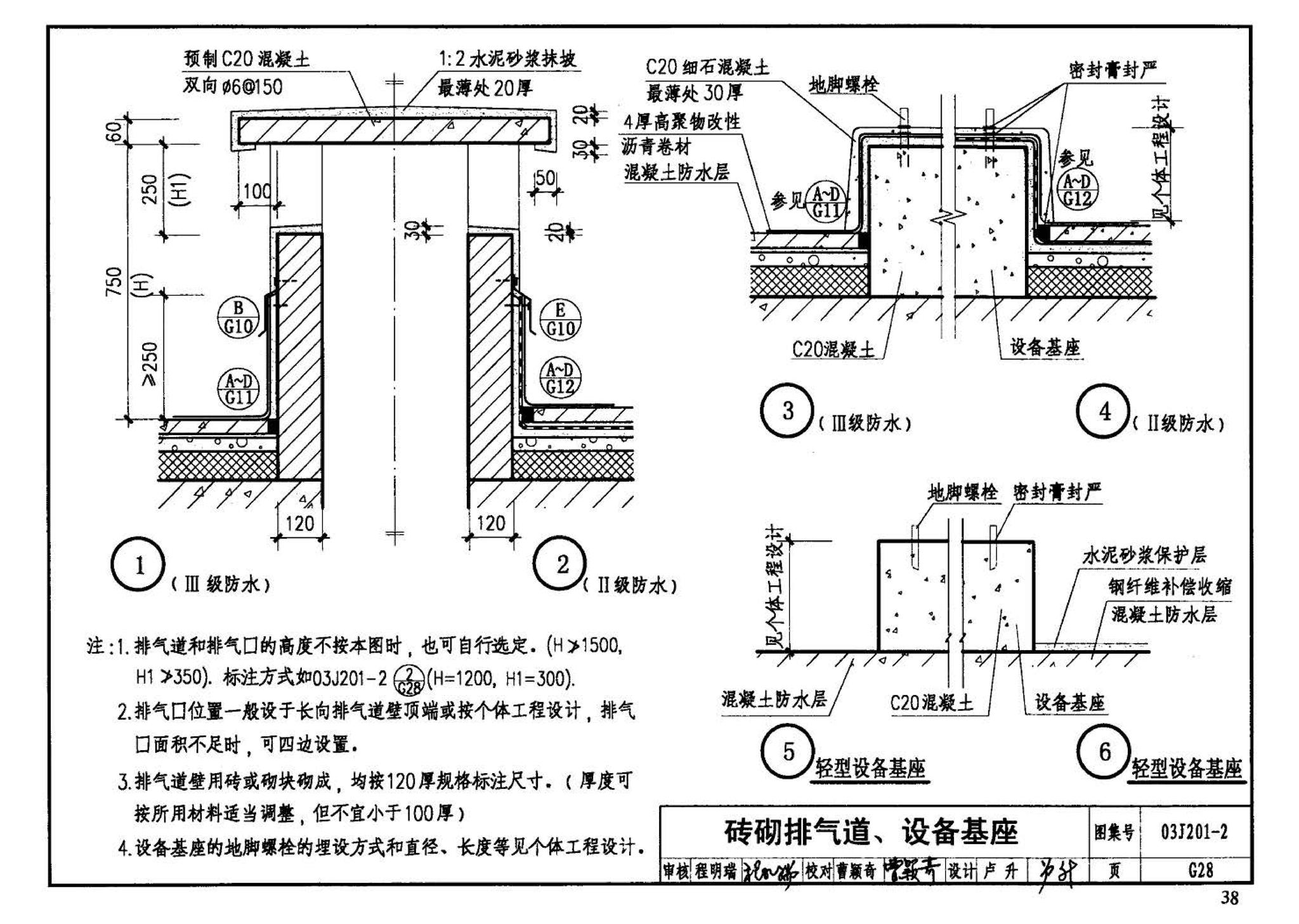 03J201-2--平屋面建筑构造（二）（刚性防水屋面、种植屋面、蓄水屋面）